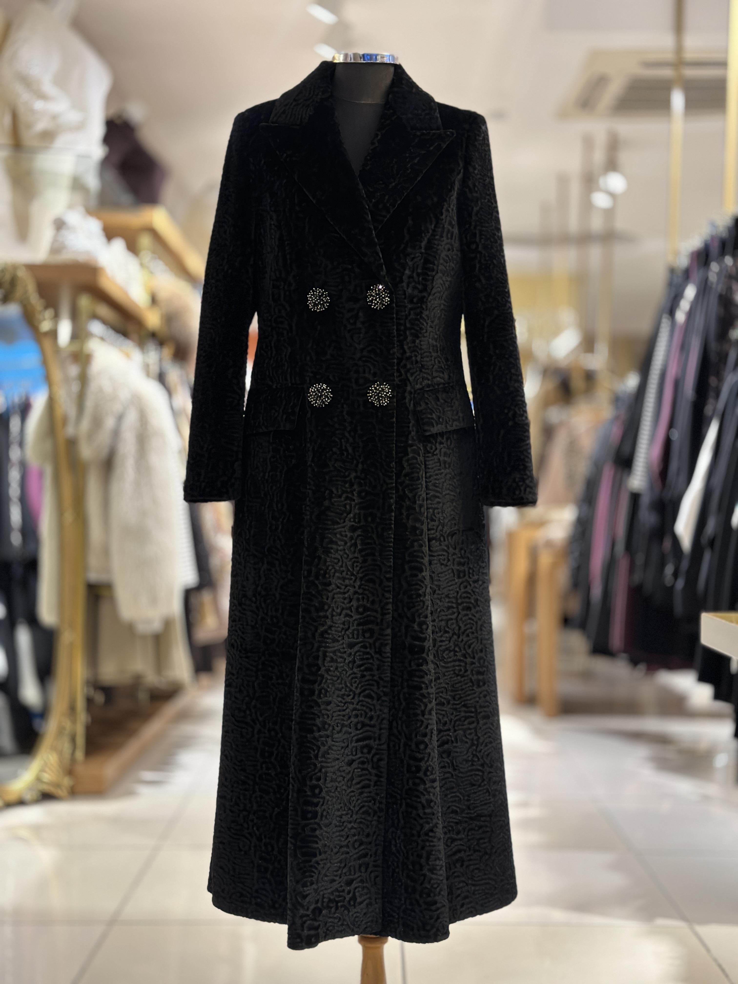 Astragan Kaban - Siyah