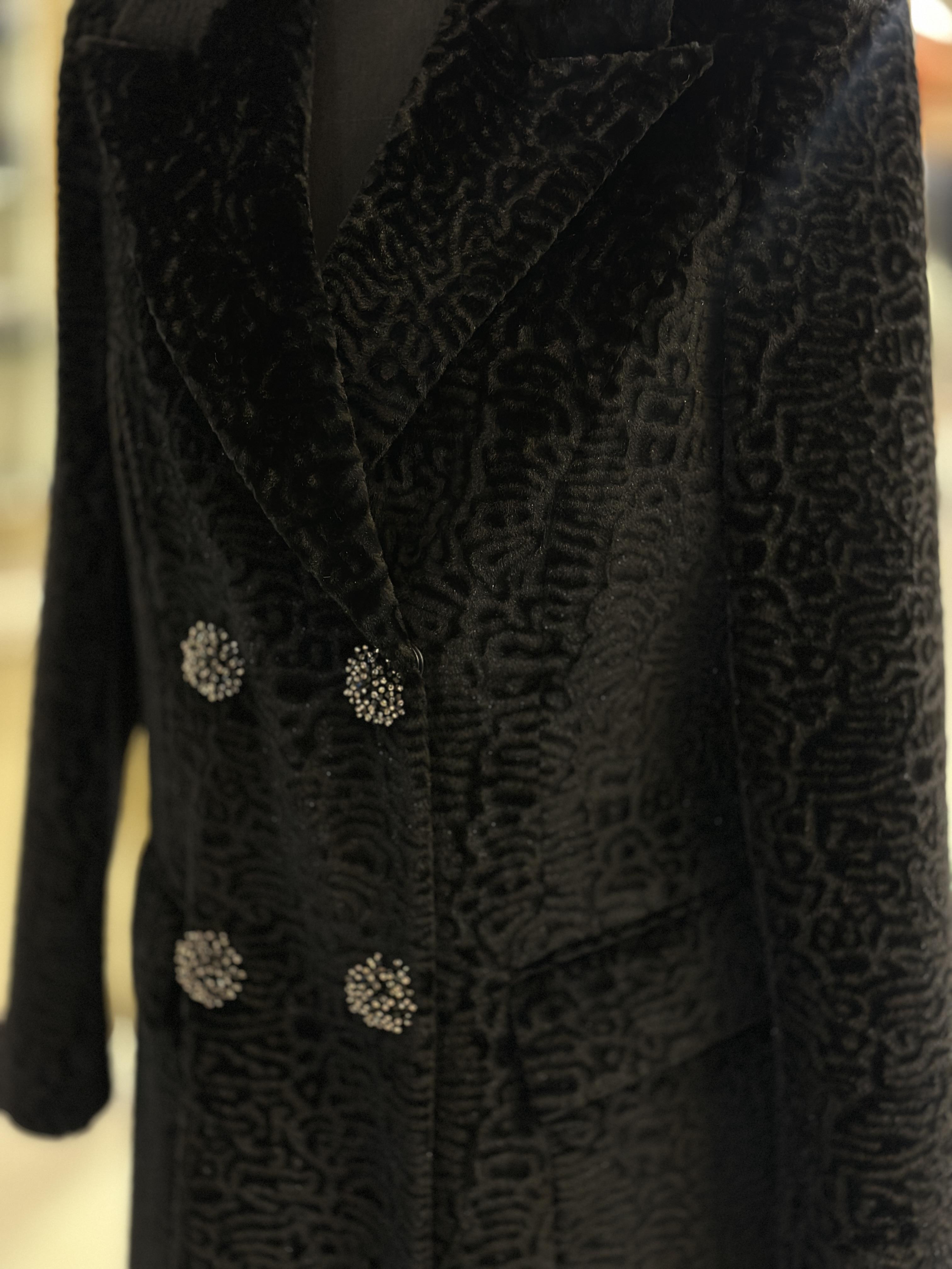 Astragan Kaban - Siyah