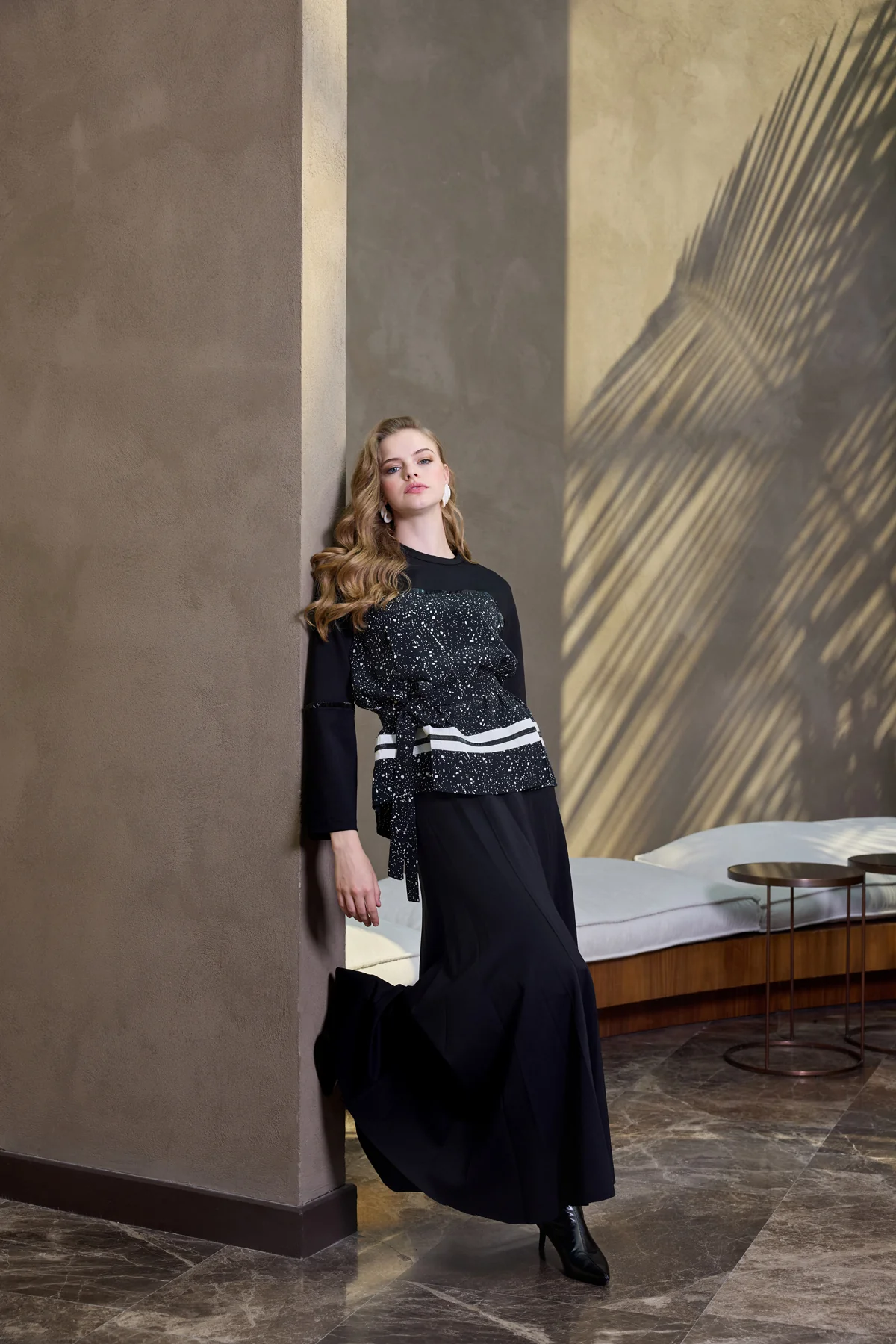 Misswhence Etekli Takım - Siyah