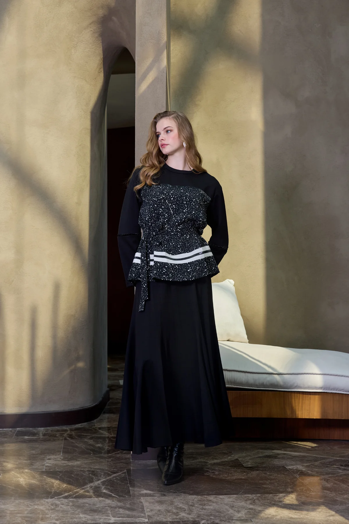 Misswhence Etekli Takım - Siyah