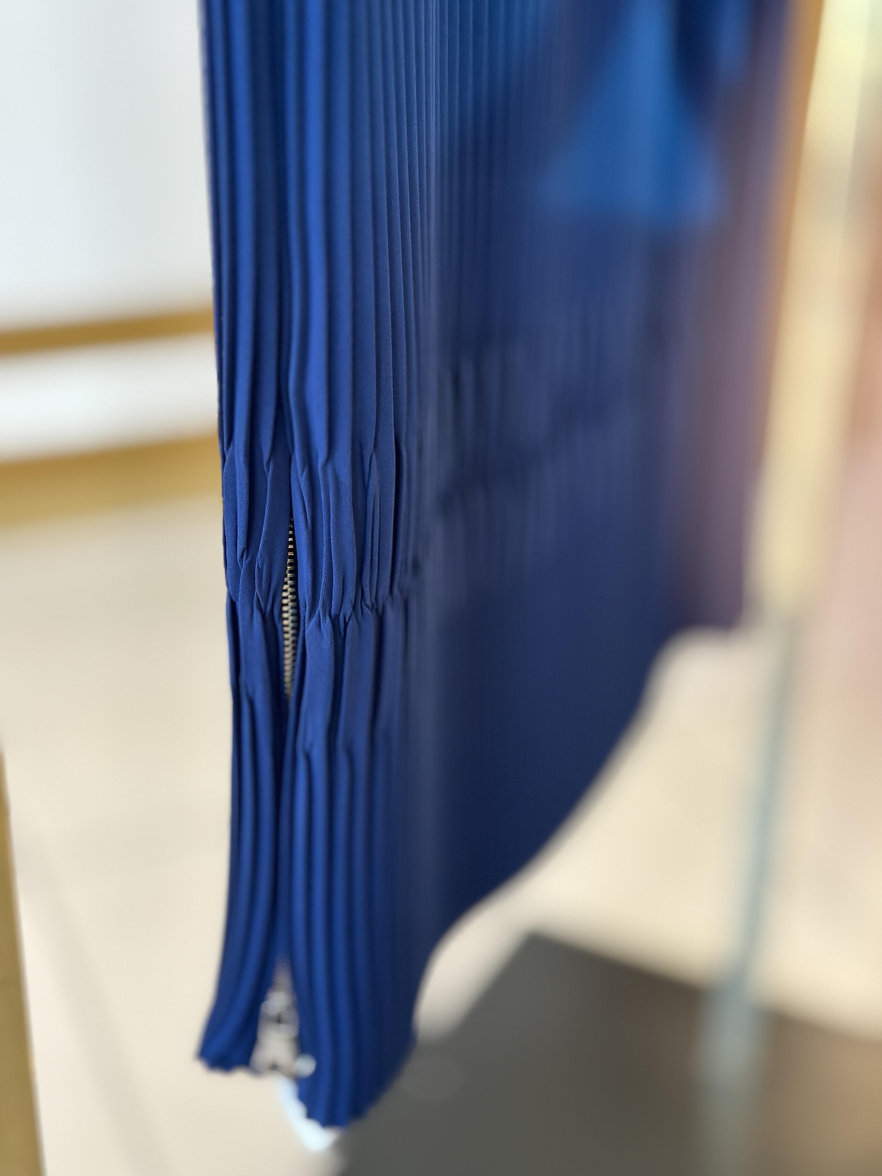 MissWhence Piliseli Etek - Lacivert