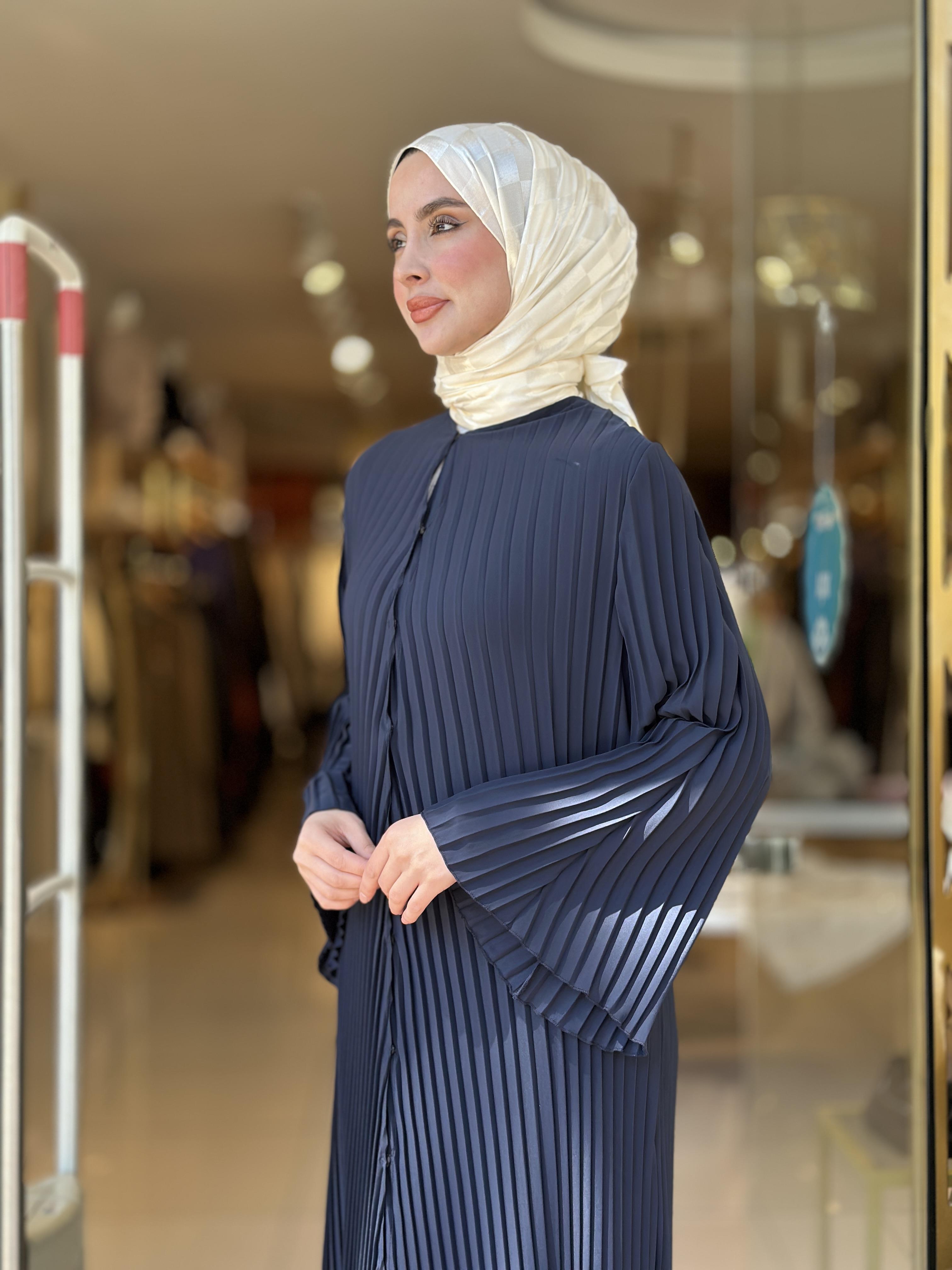 Piliseli Akor Abaya - Lacivert
