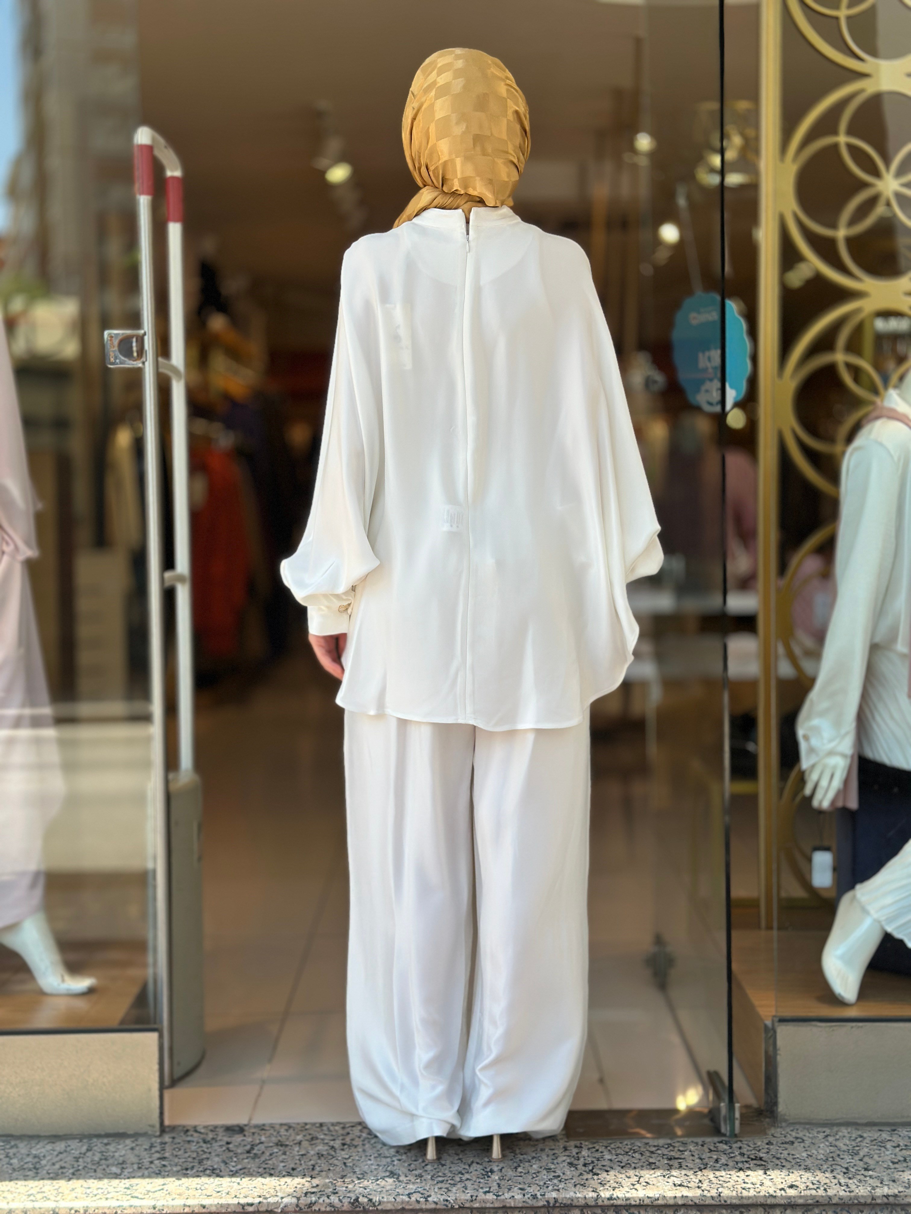 Senna Design Lulu Takım - Ekru 