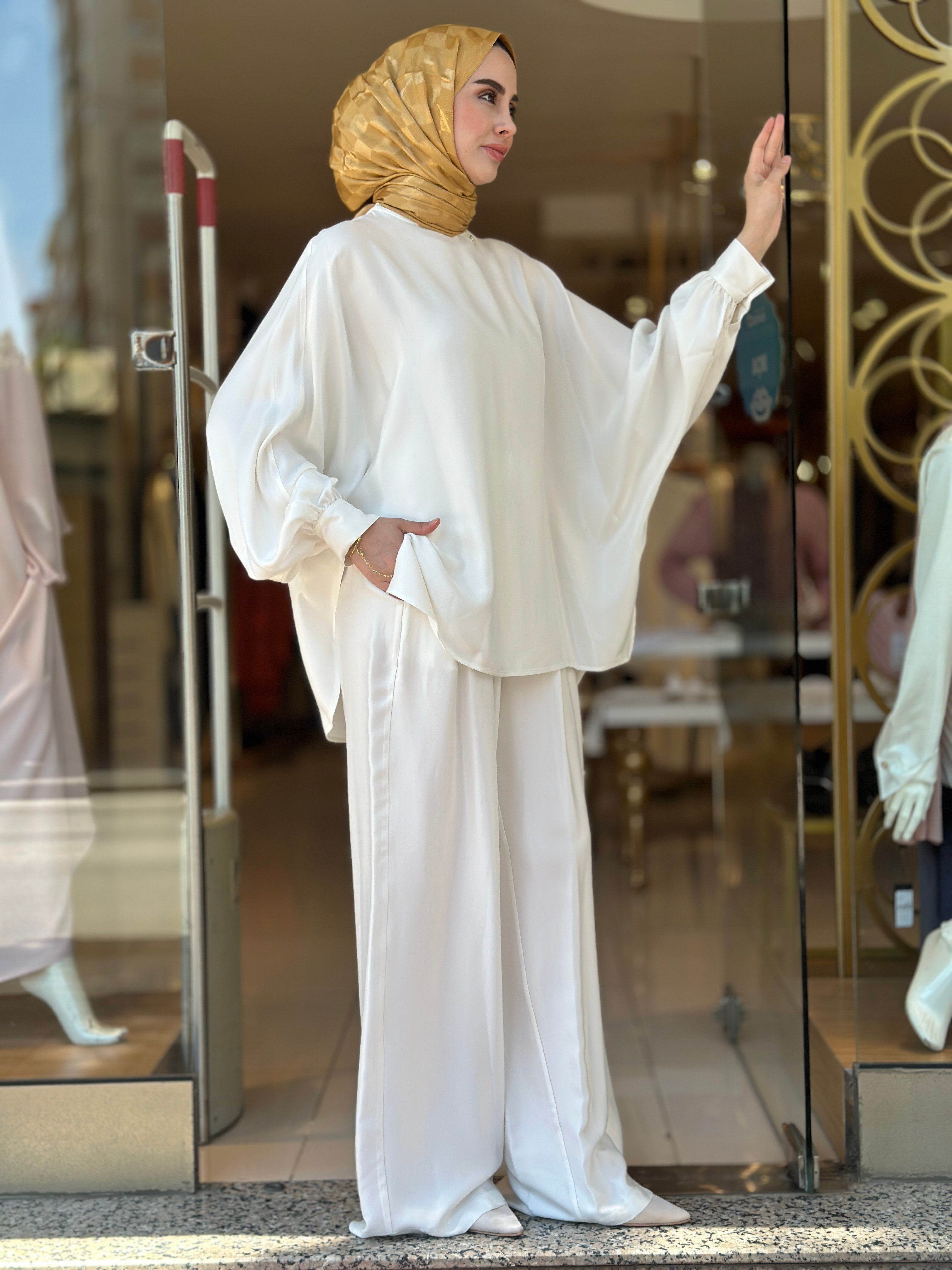 Senna Design Lulu Takım - Ekru 