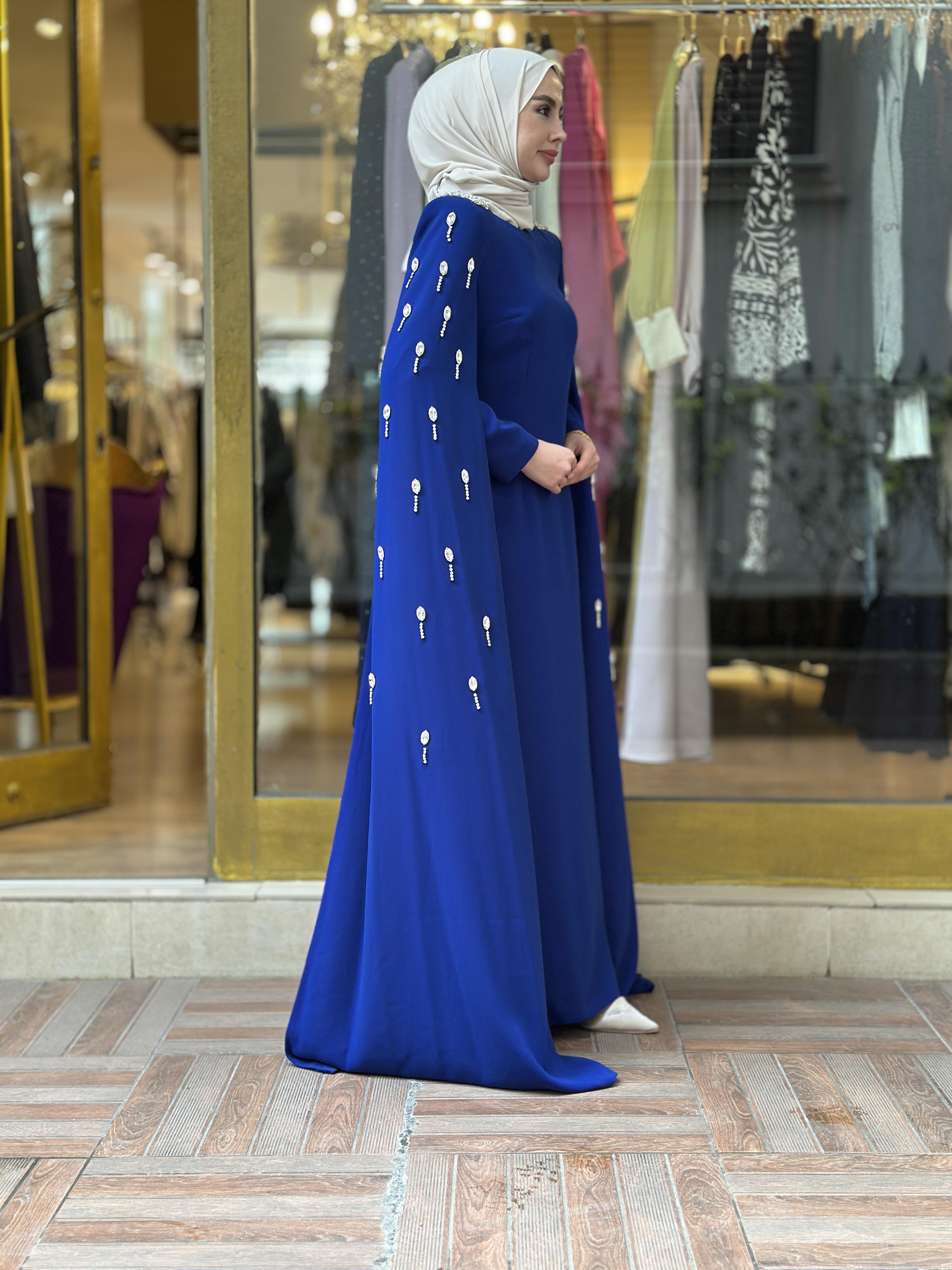 Senna Infınıty Elbise - Gece Mavisi