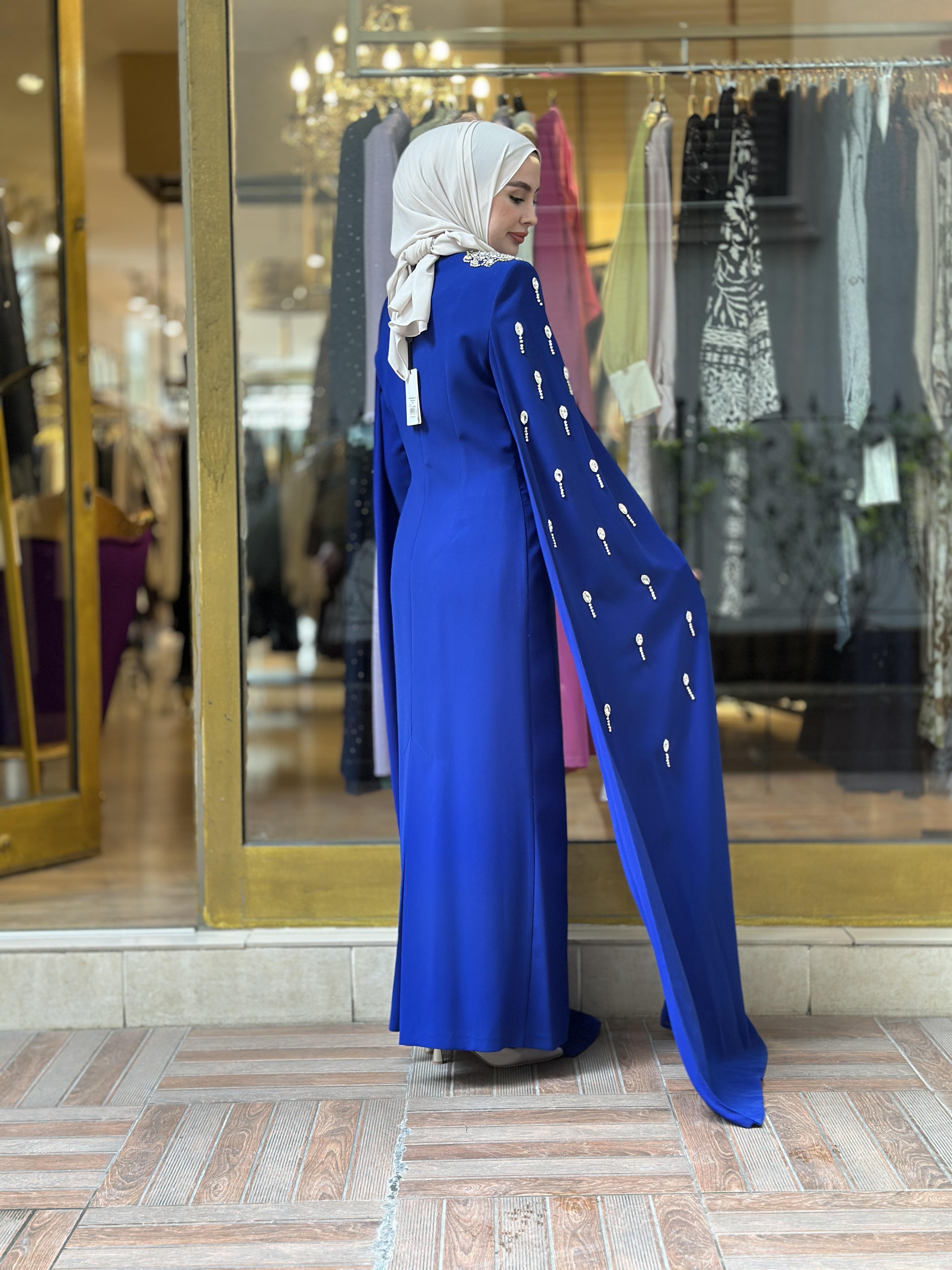 Senna Infınıty Elbise - Gece Mavisi