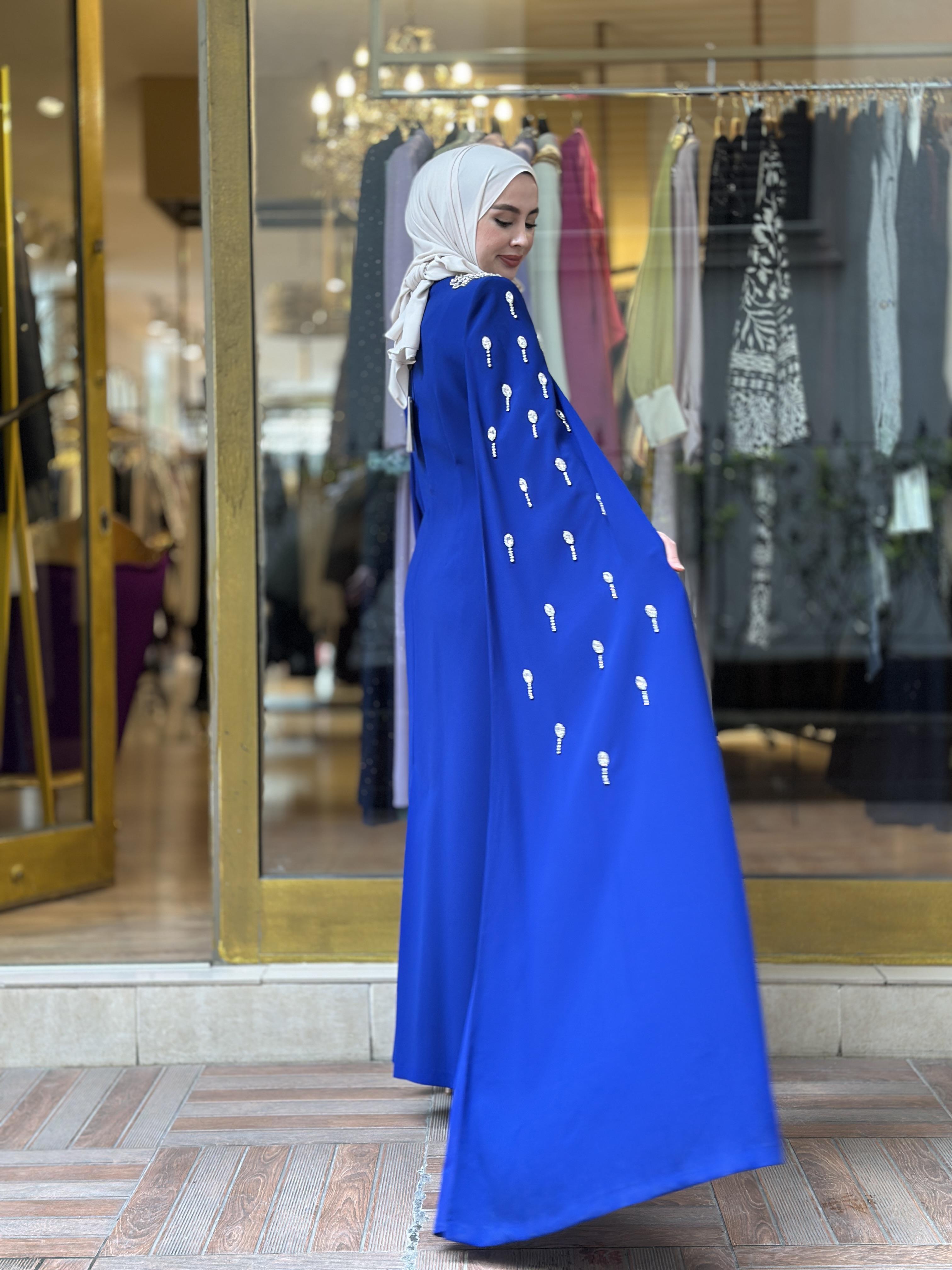 Senna Infınıty Elbise - Gece Mavisi