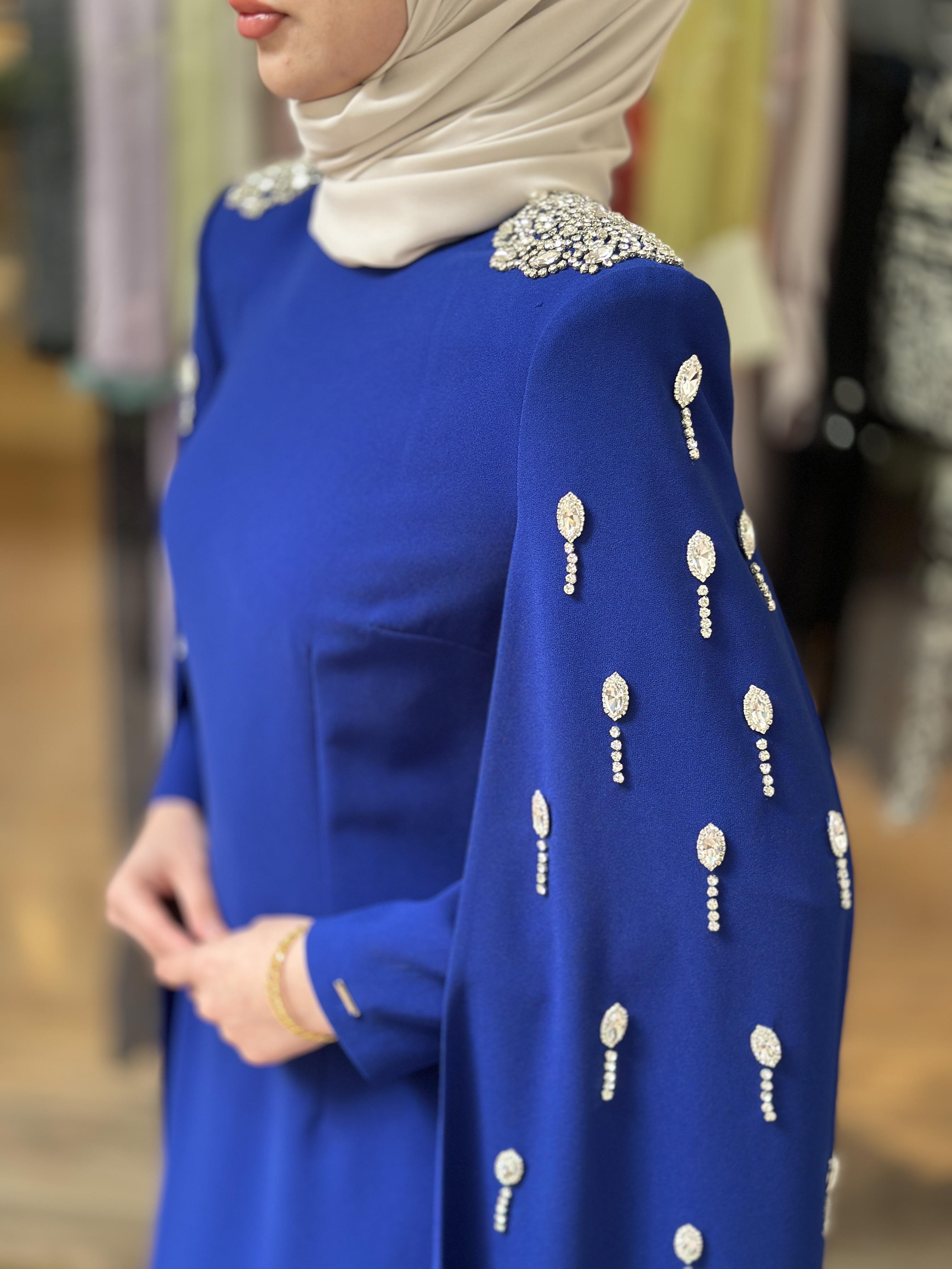 Senna Infınıty Elbise - Gece Mavisi