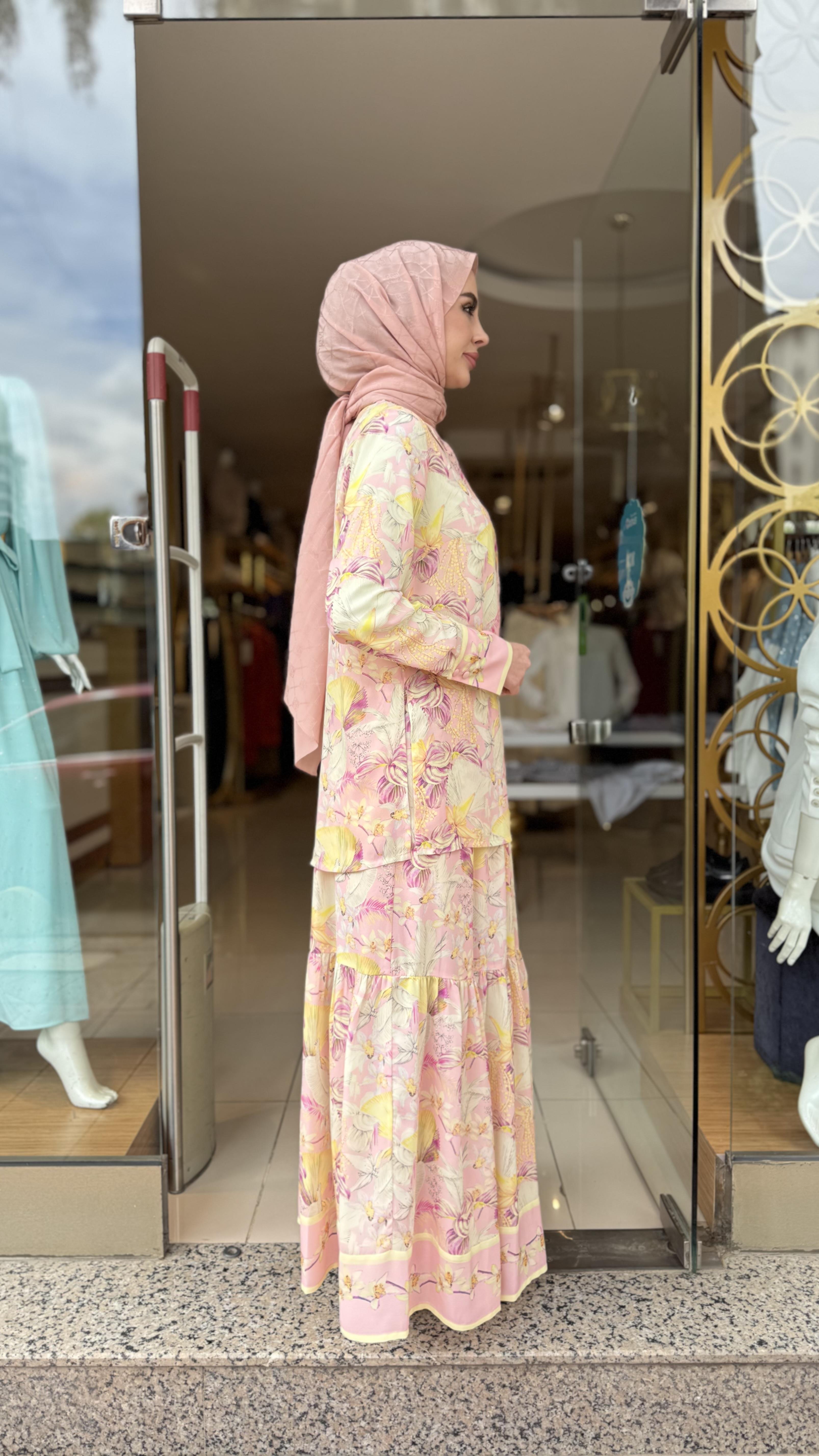 Senna Marta Takım - Pembe 