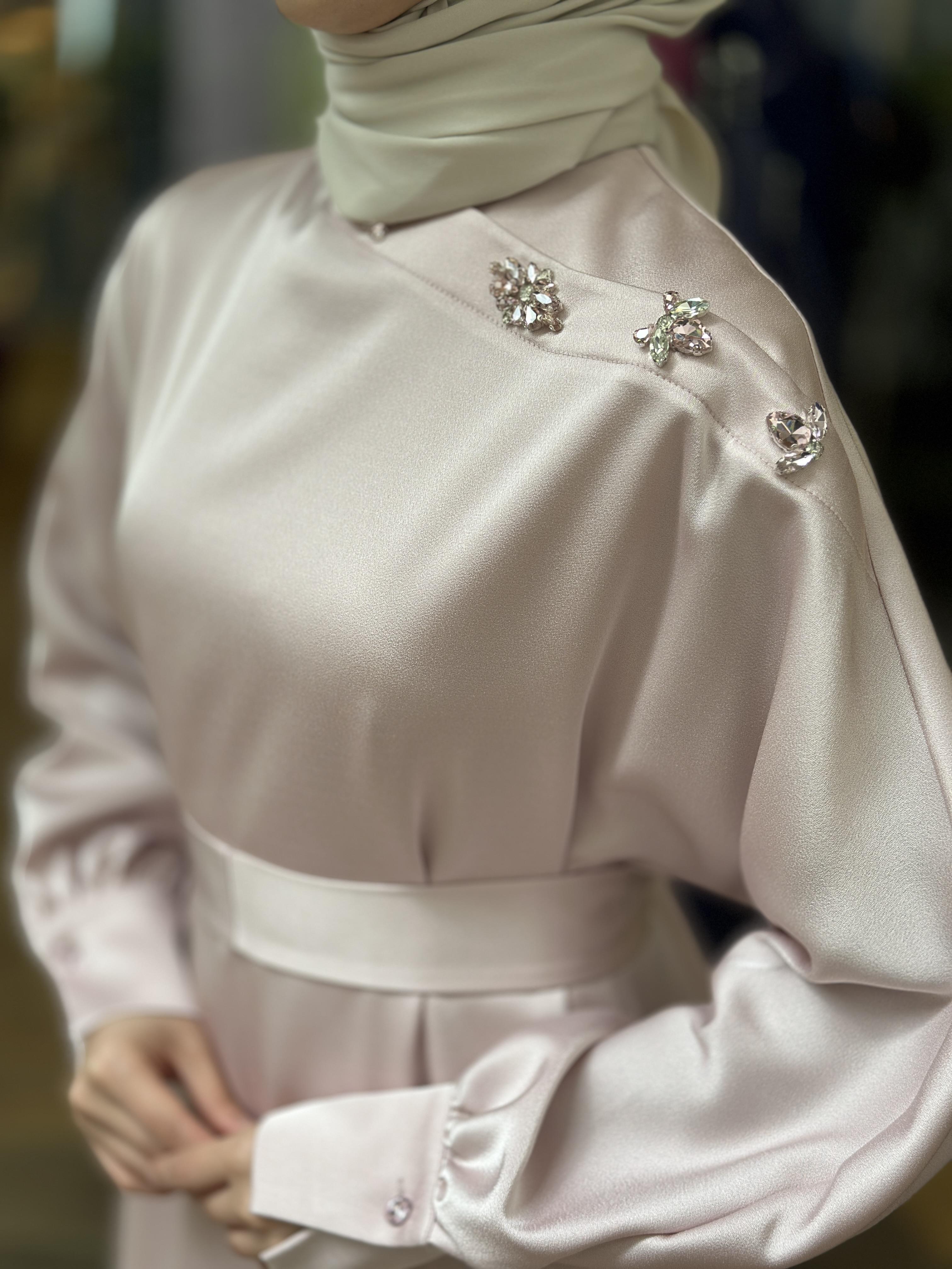 Senna Oriana Elbise - Pudra