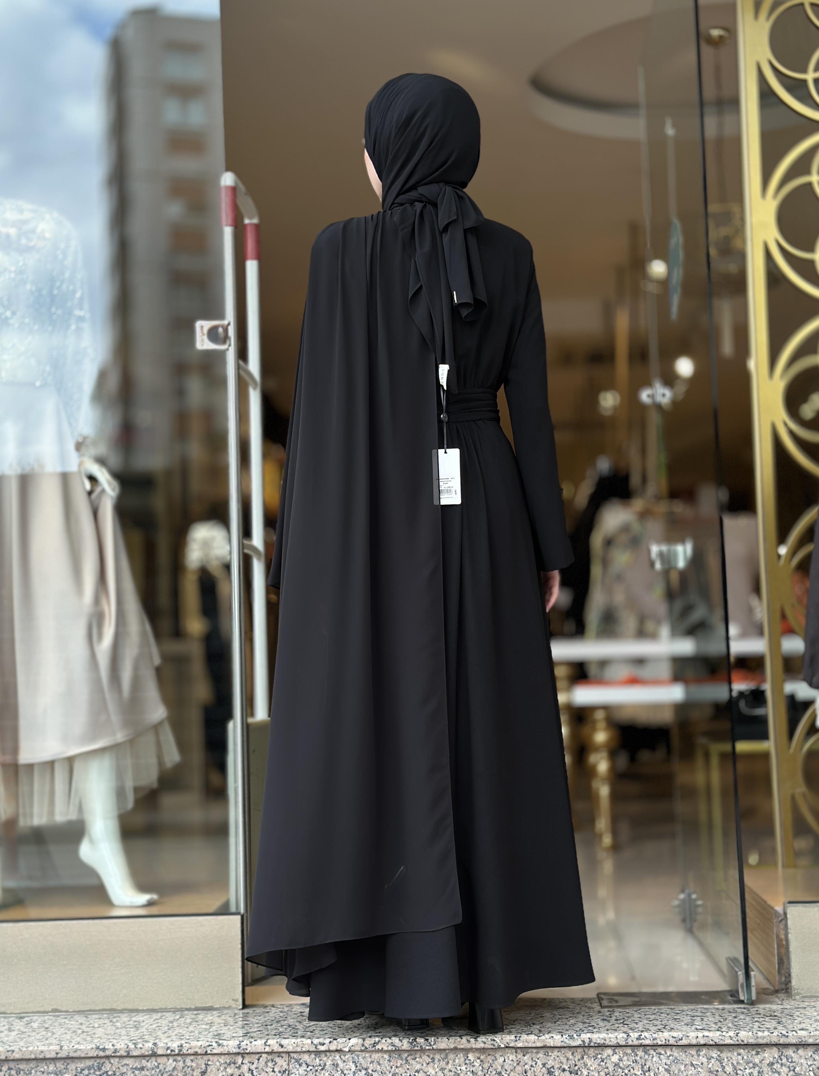 Senna Orient Elbise - Siyah