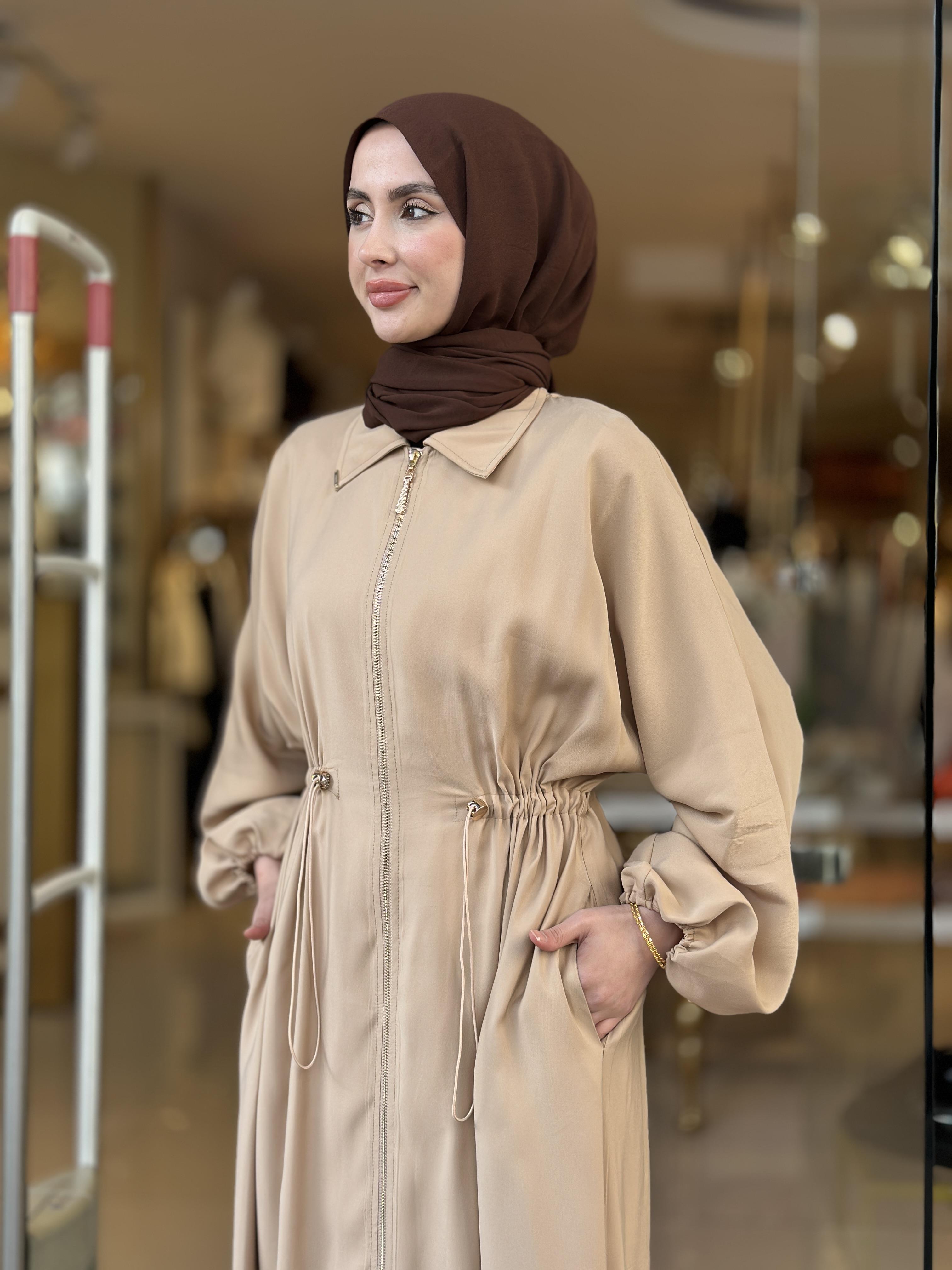 Senna Shon Elbise - Camel 
