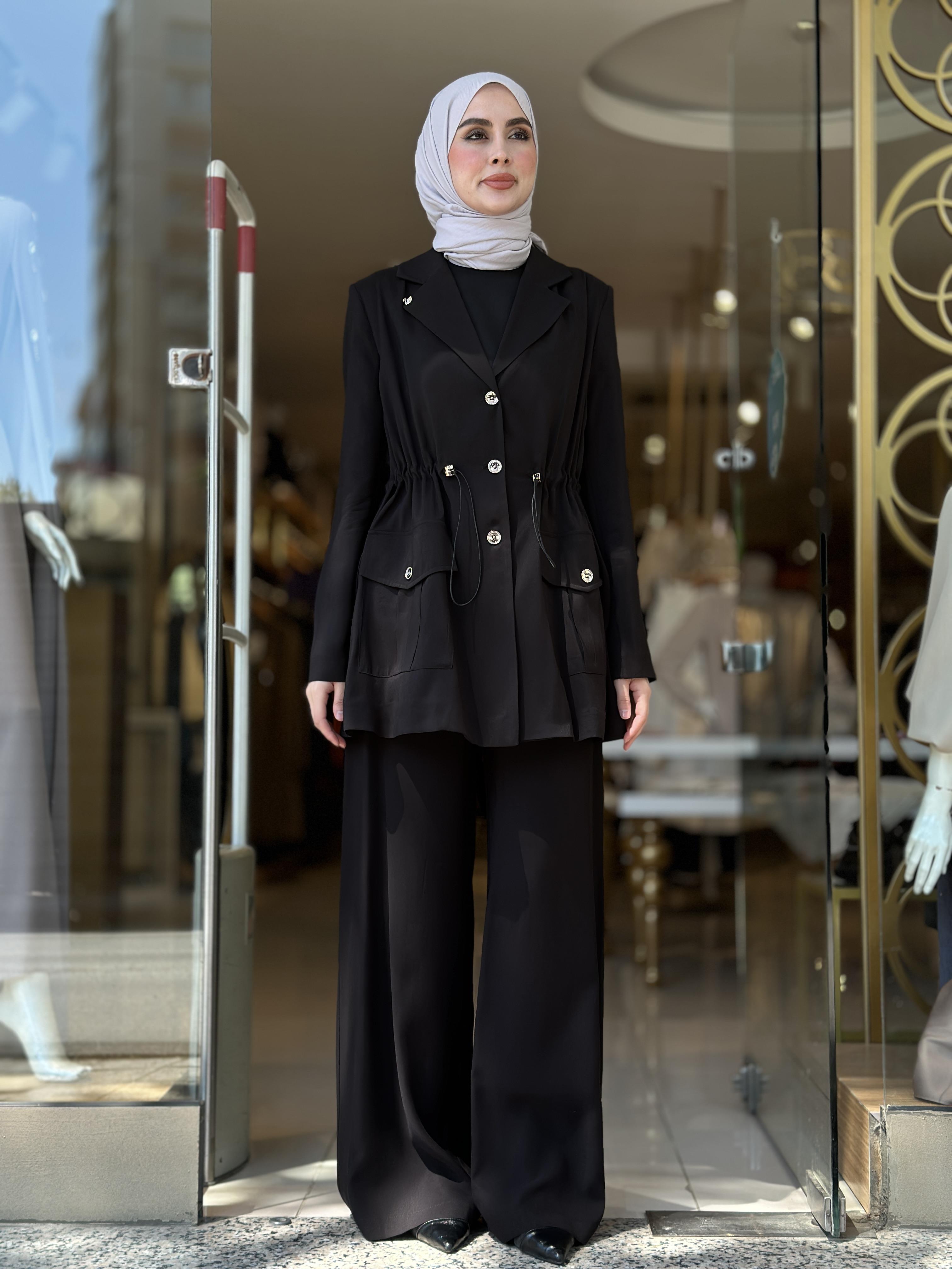 Senna Shon Takım - Siyah