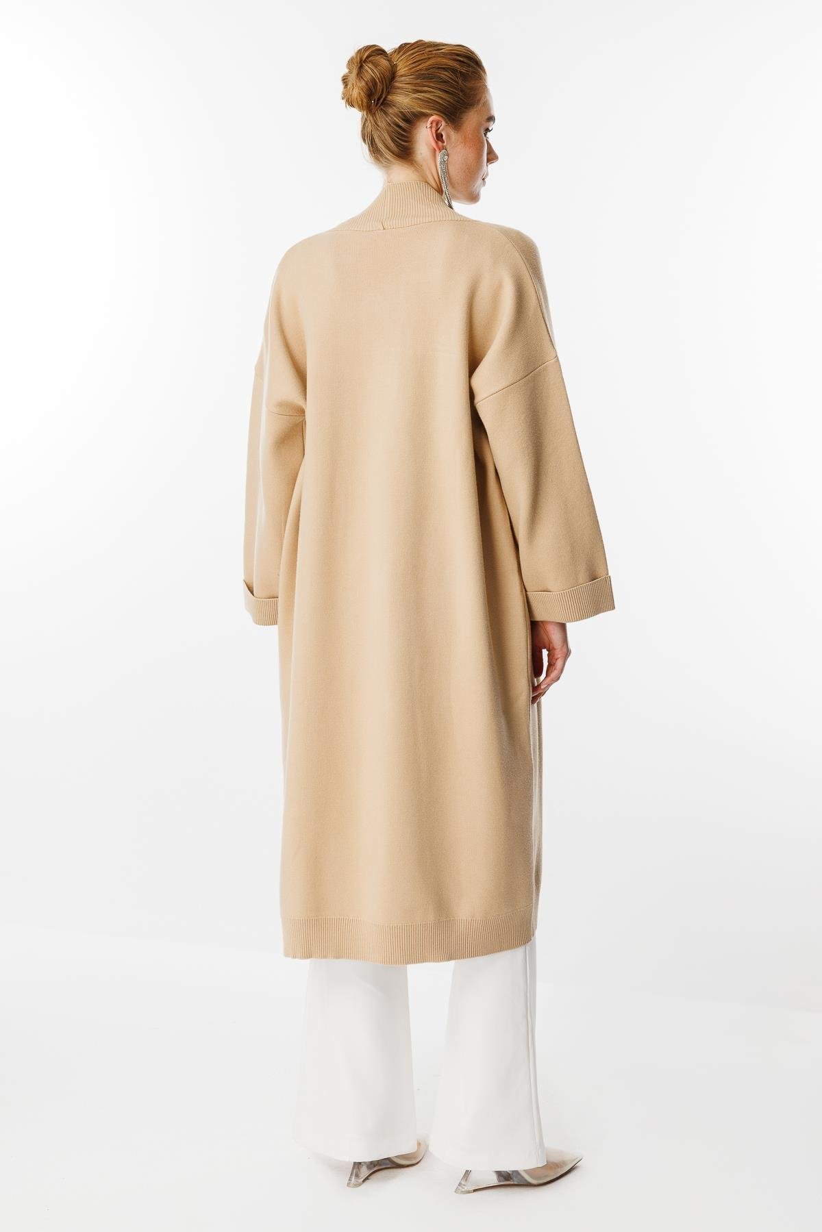 Triko Hırka - Camel