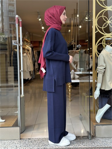 Basic Triko Takım - Lacivert