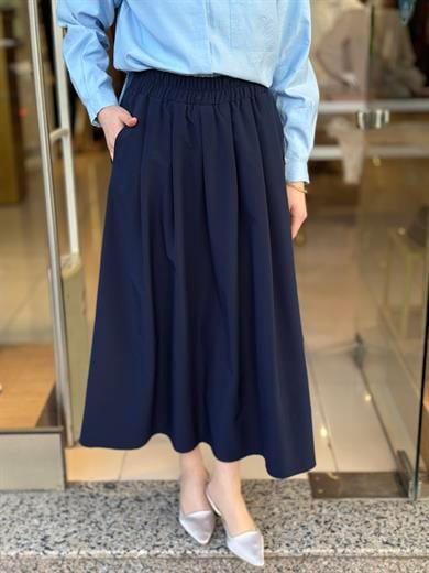 Kloş Etek - Lacivert