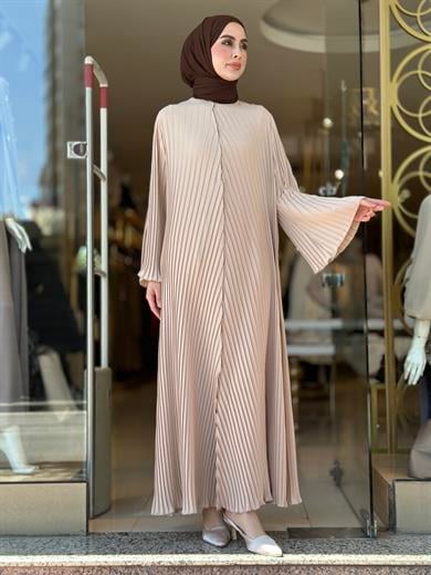 Piliseli Akor Abaya - Bej