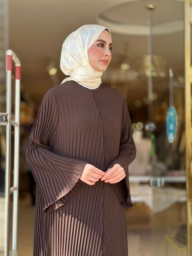 Piliseli Akor Abaya - Kahverengi
