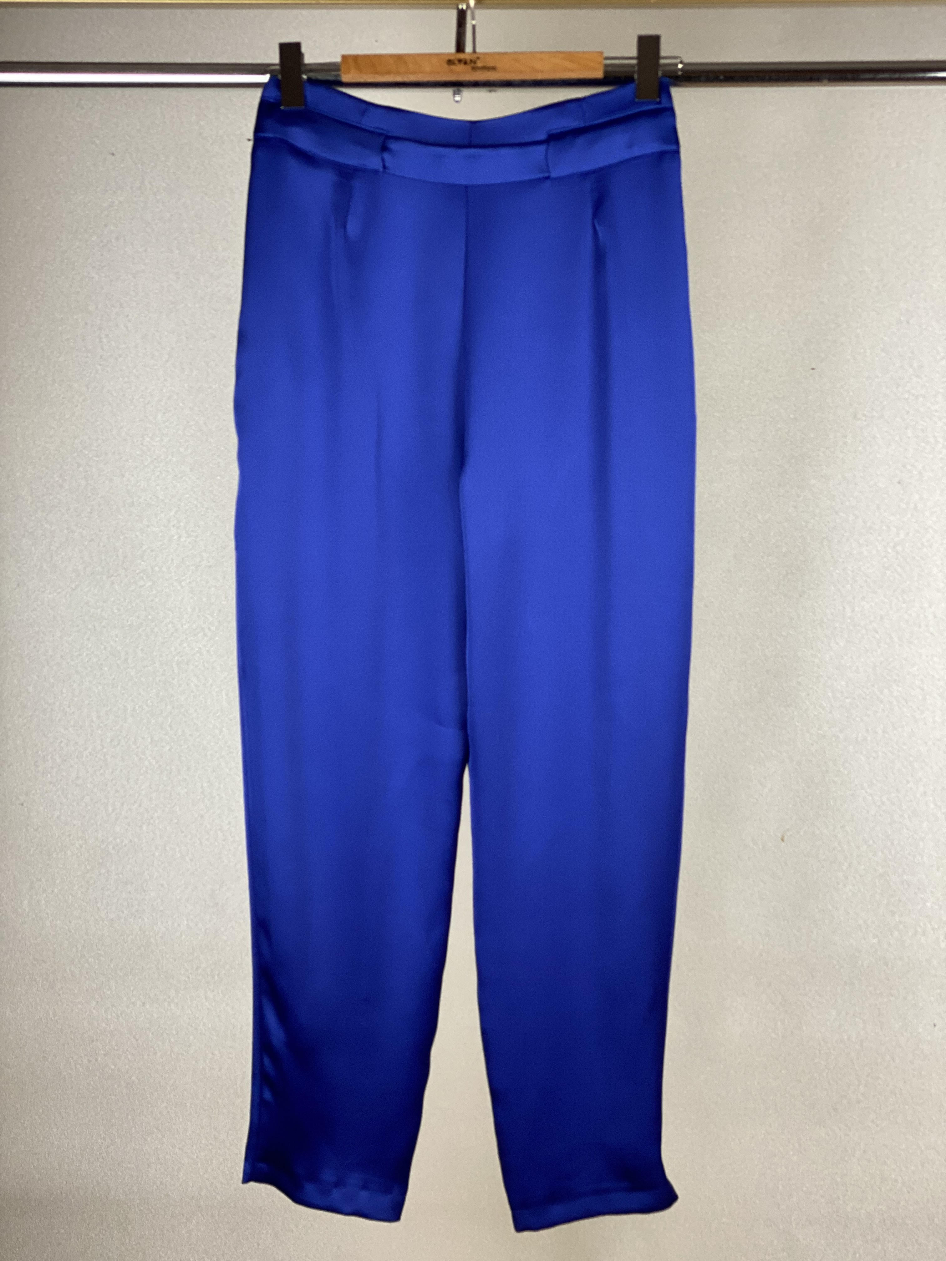 Saten Pantolon - Saks