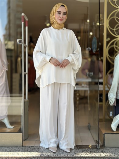 Senna Design Lulu Takım - Ekru 