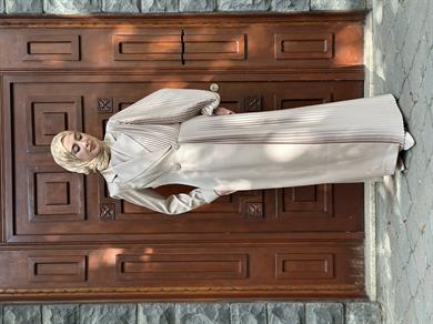 Senna Elise Abiye Elbise - Kum