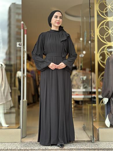 Senna Eliza Elbise - Siyah