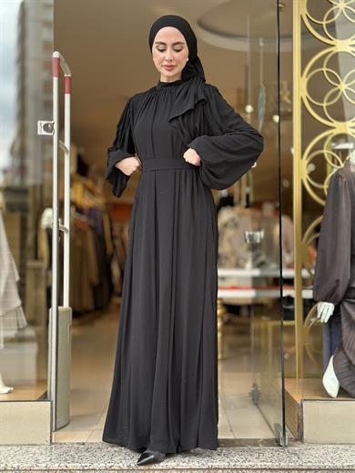 Senna Eliza Elbise - Siyah