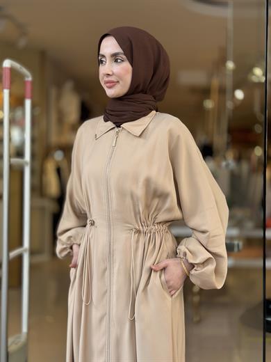 Senna Shon Elbise - Camel 