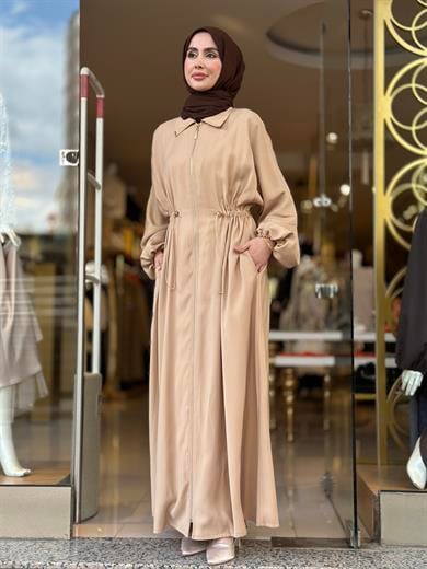 Senna Shon Elbise - Camel 