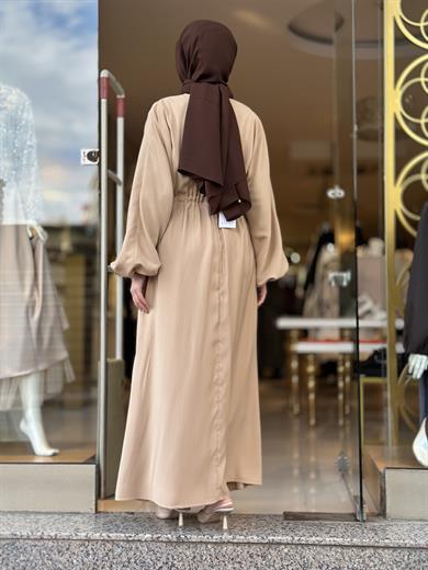 Senna Shon Elbise - Camel 