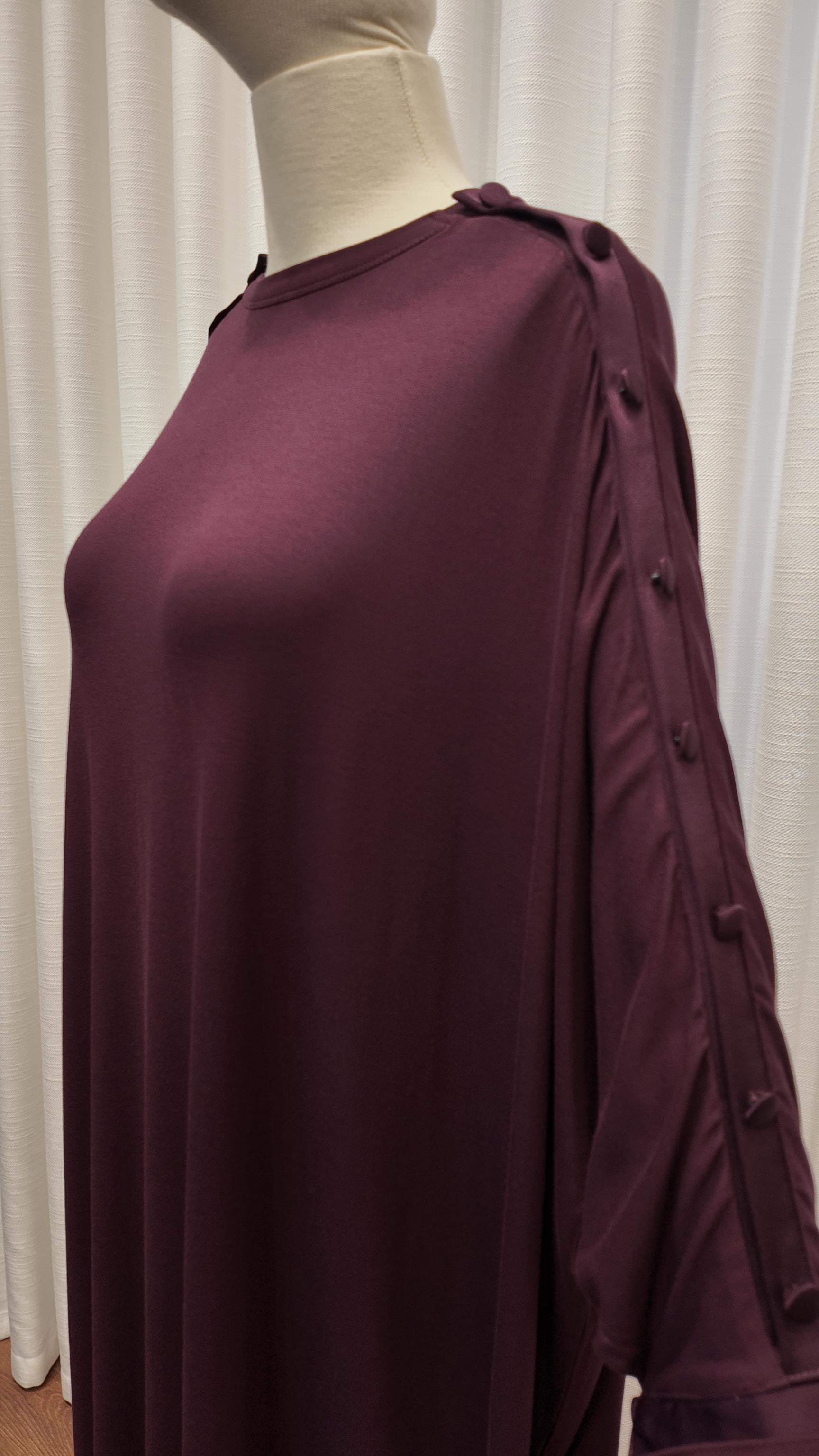 Sovena Elbise - Mürdüm