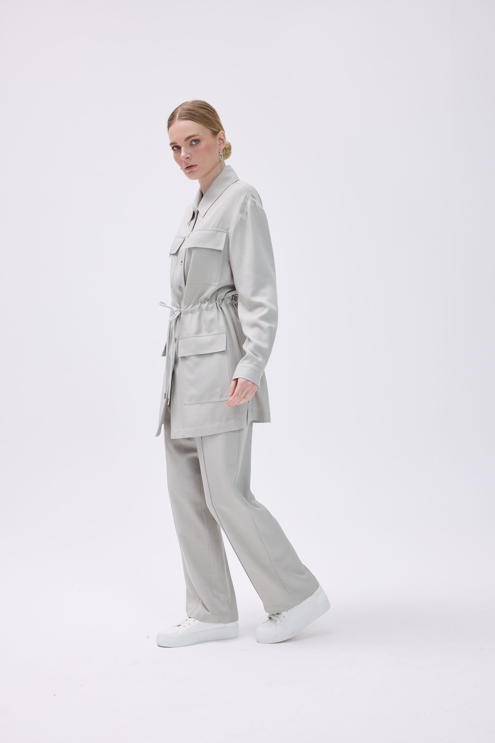 Viskon Cepli Pant Takım - Mint