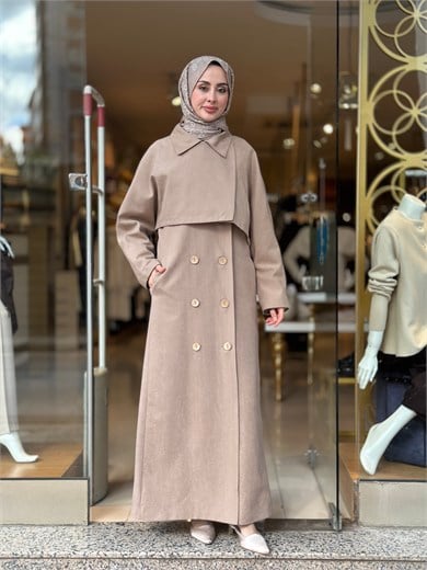 Vogue İkili Trençkot - Deve Tüyü
