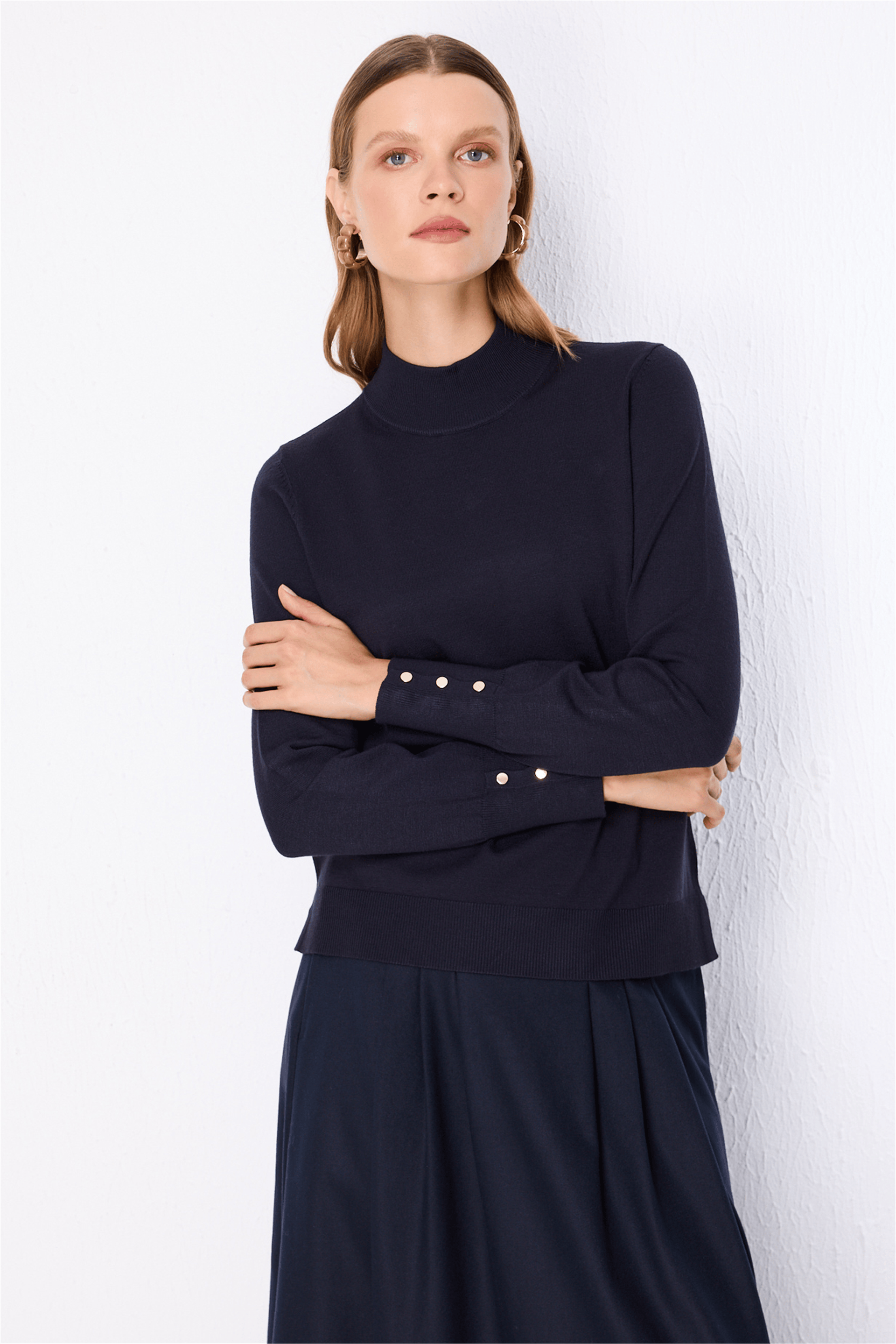 ON FASHION 10317 KAZAK BL913-Lacivert