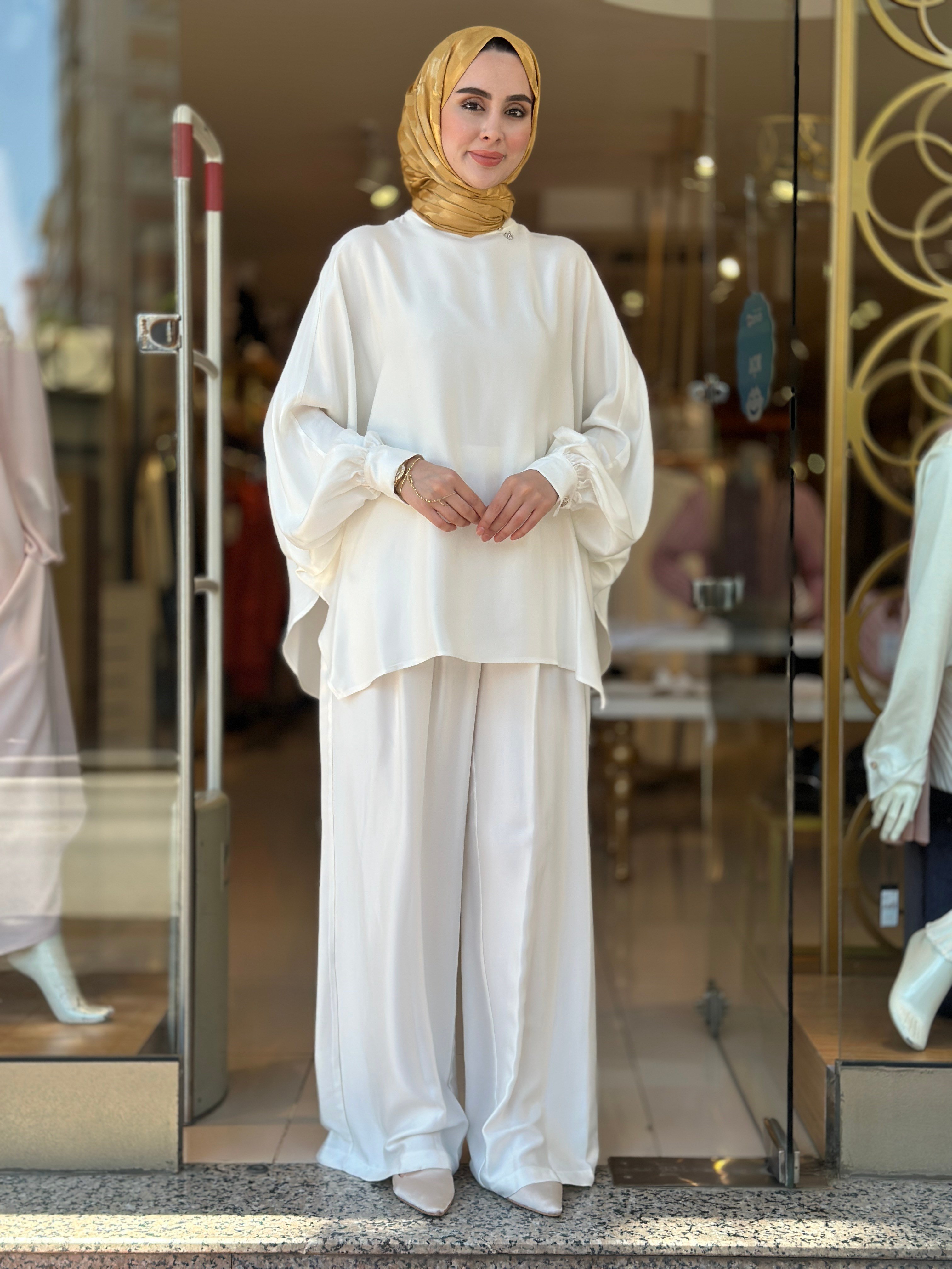 Senna Design Lulu Takım - Ekru 