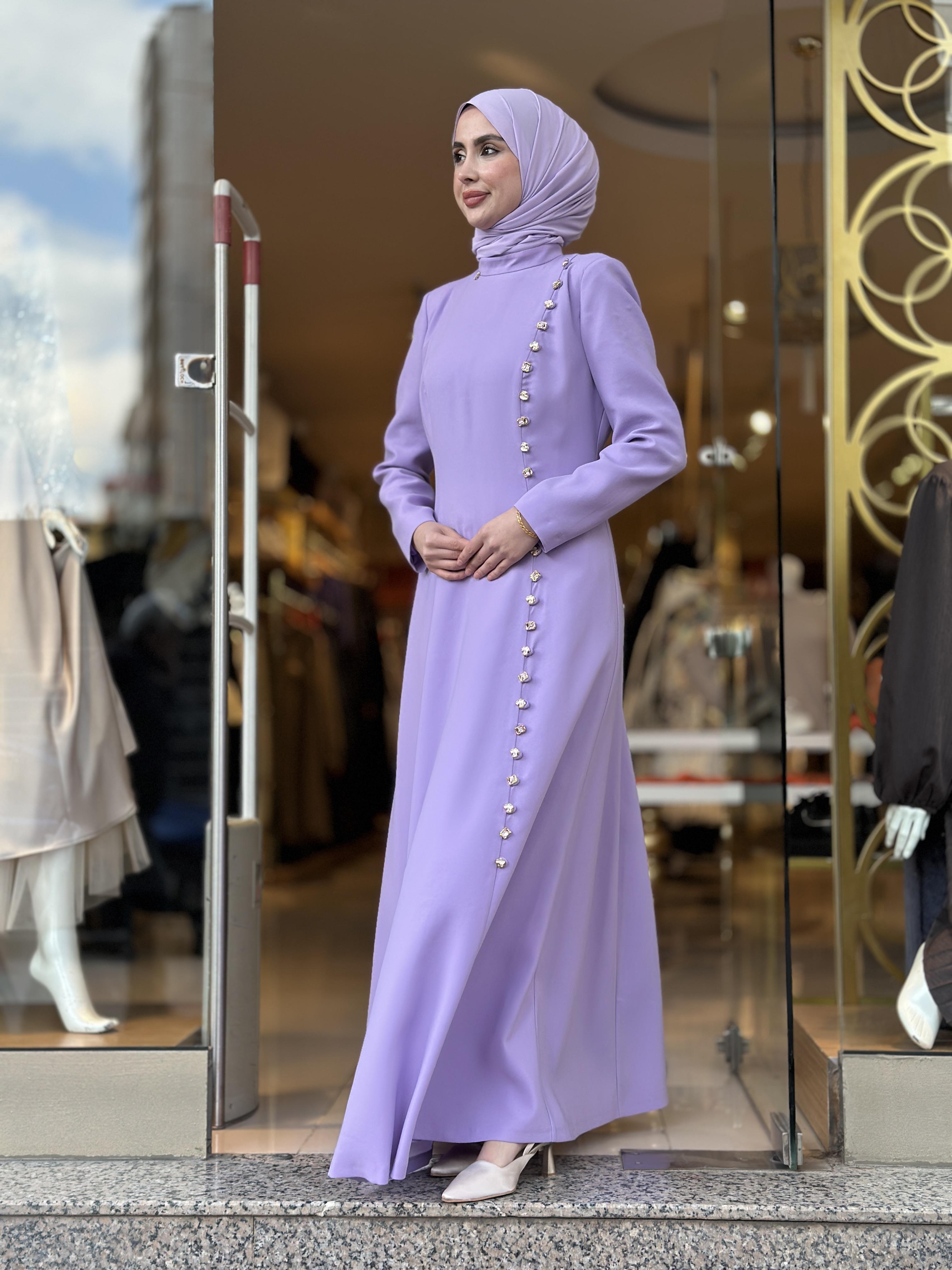 Senna Elaris Elbise - Lila