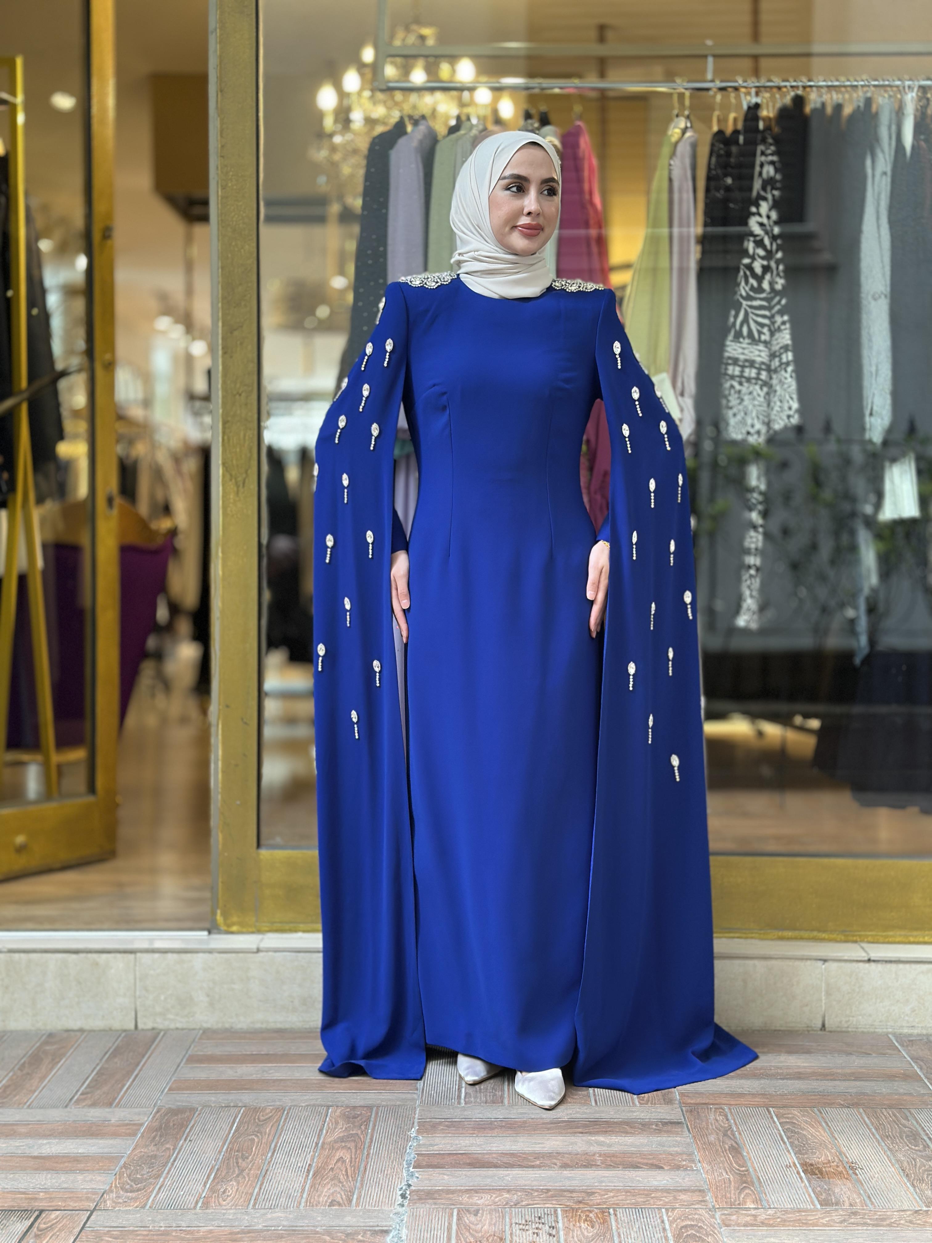 Senna Infınıty Elbise - Gece Mavisi