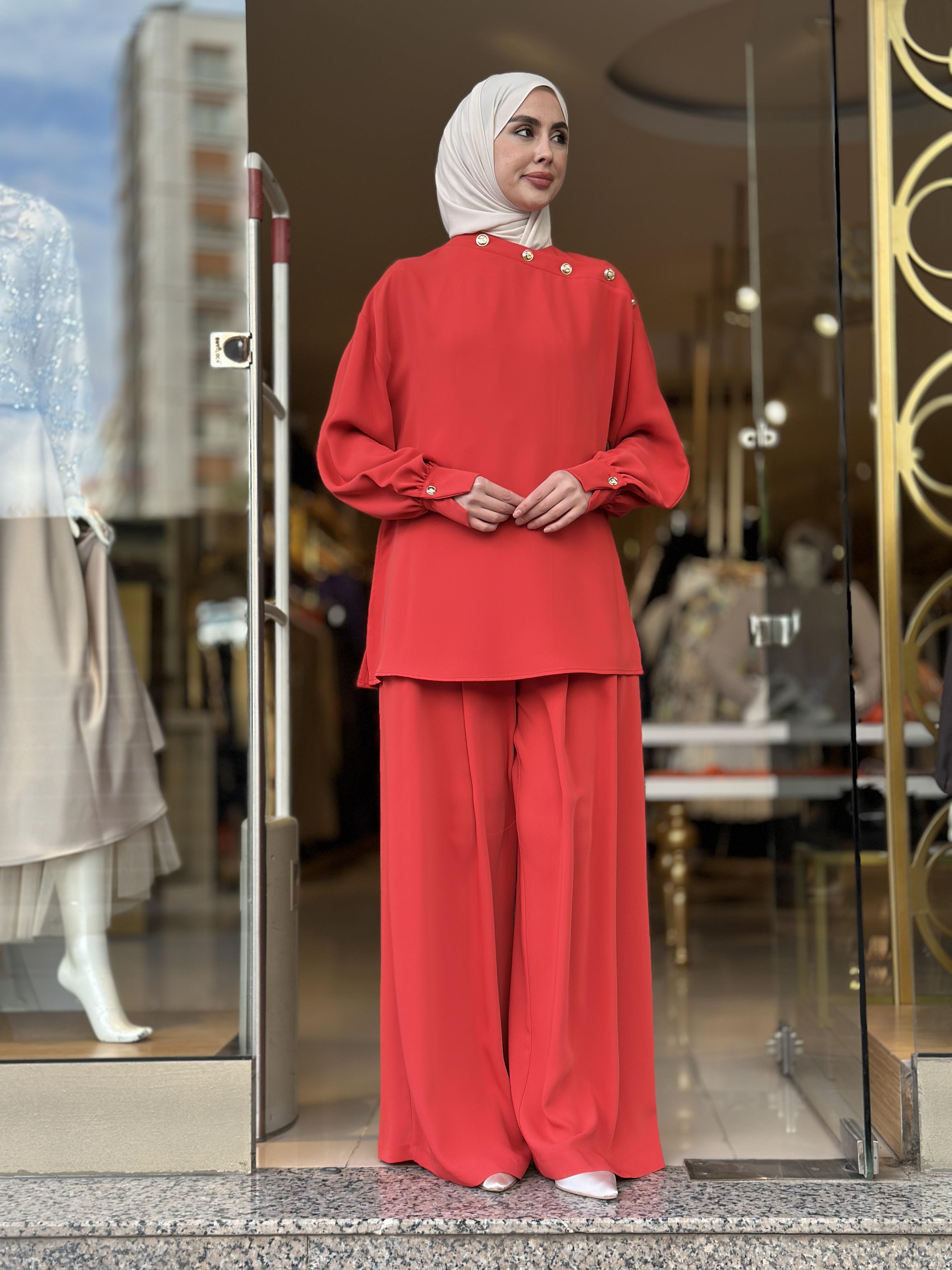 Senna Oriana Takım - Nar Çiçeği