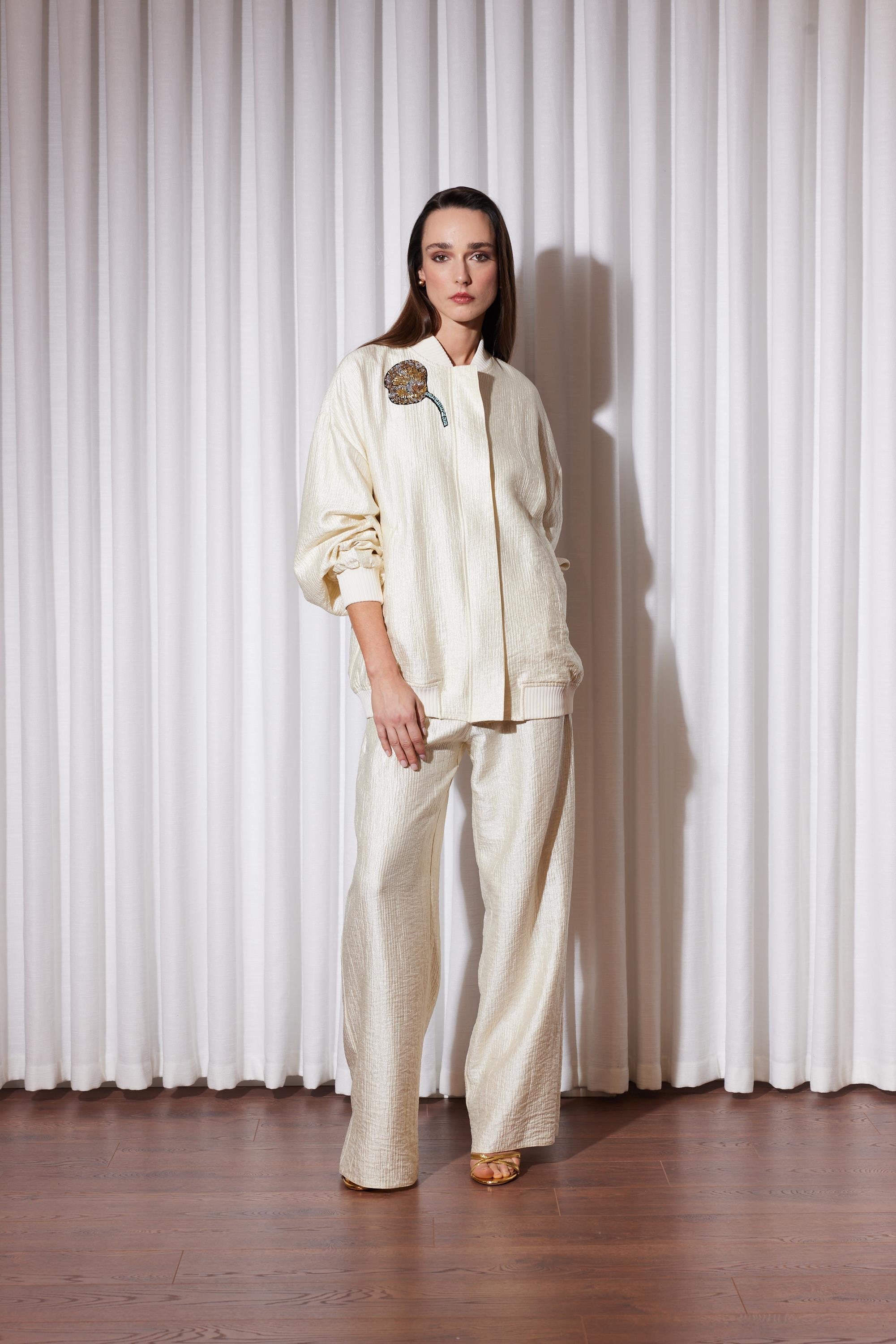 Soft Glam Takım - Krem