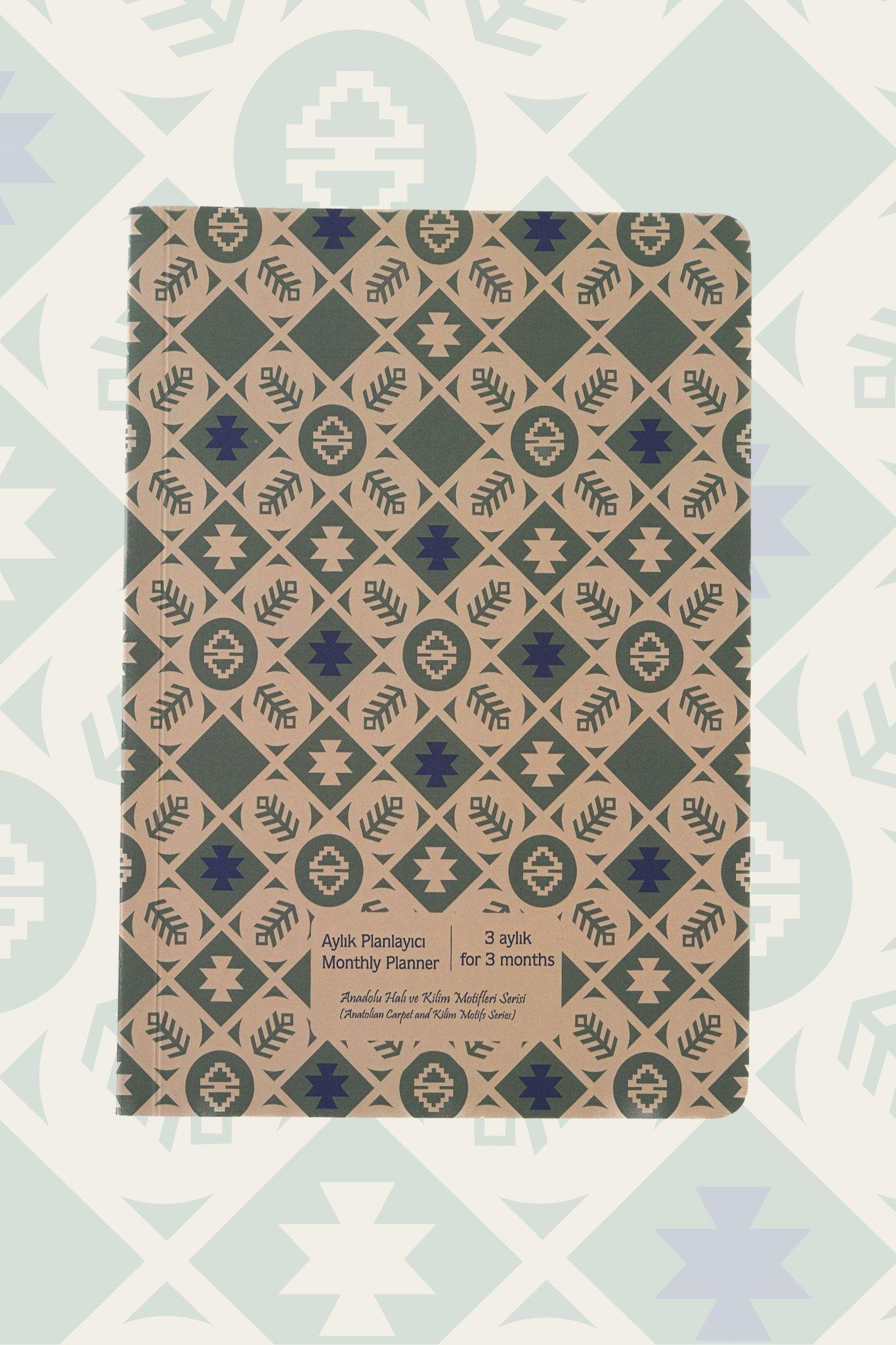 AYLIK PLANLAYICI-MONTHLY PLANNER / ANADOLU YEŞİL