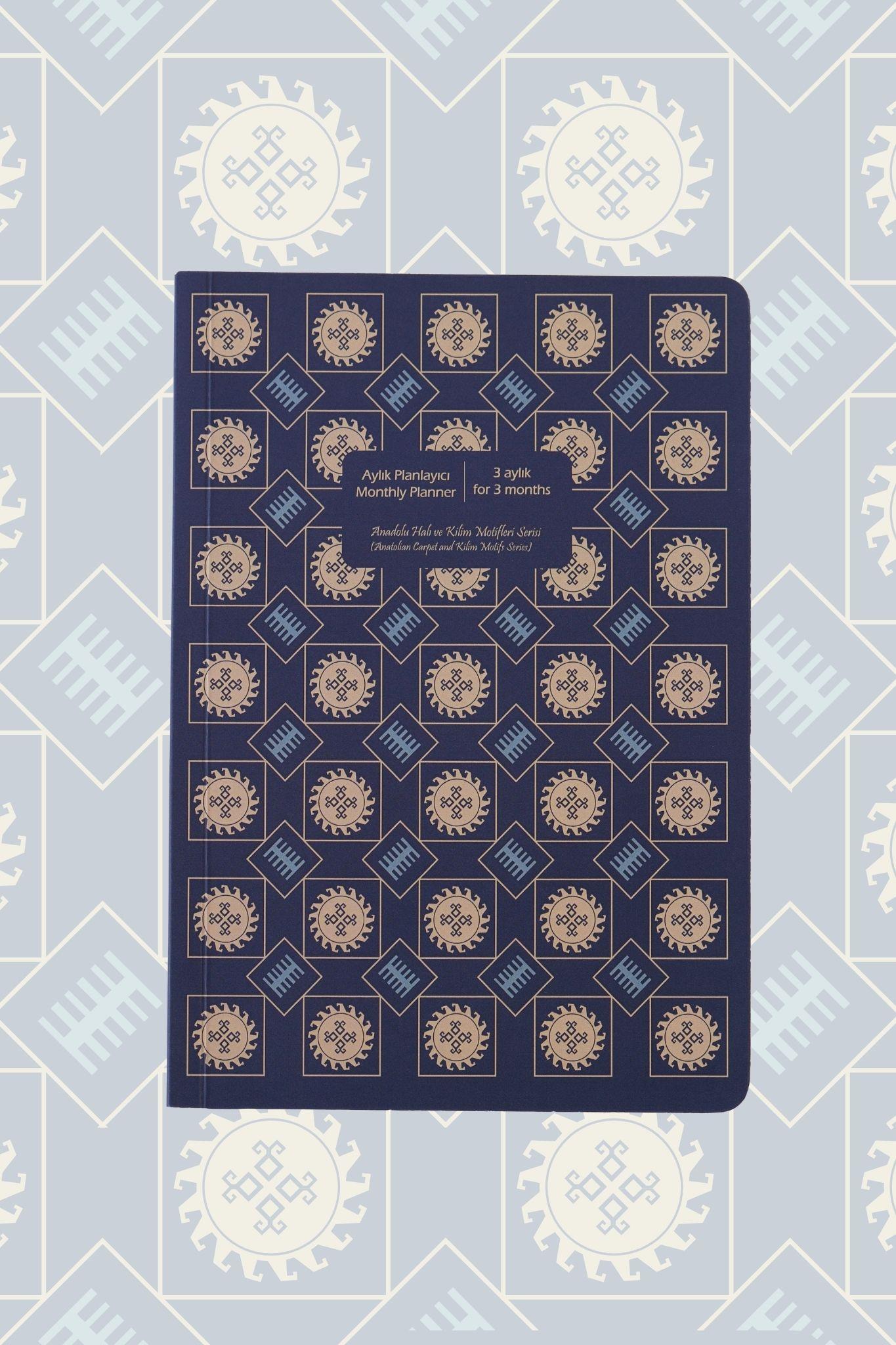 AYLIK PLANLAYICI-MONTHLY PLANNER / ANADOLU MAVİ
