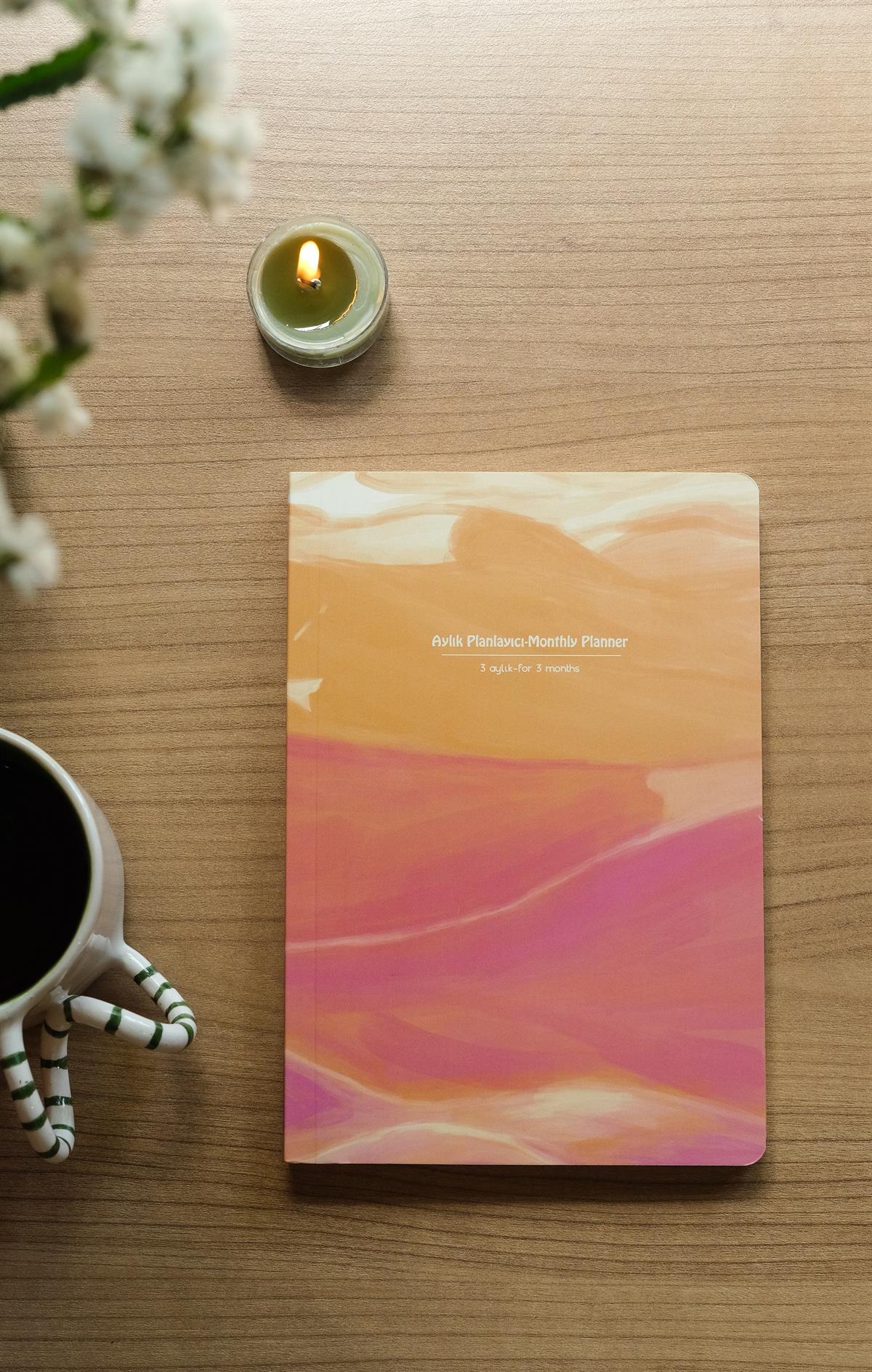 AYLIK PLANLAYICI-MONTHLY PLANNER-ÇÖL