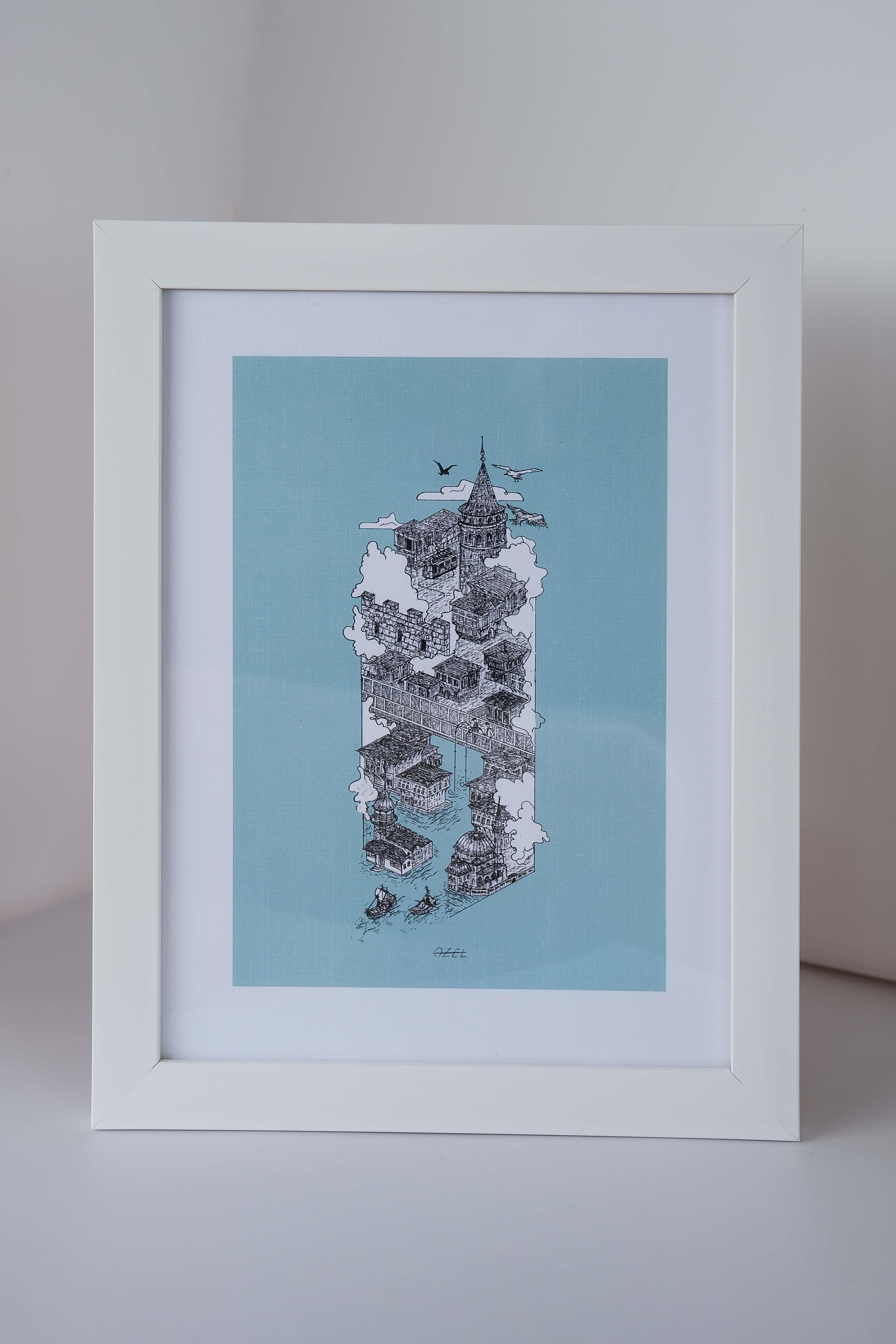 DEVR-İ DAİM TABLO-BEYAZ