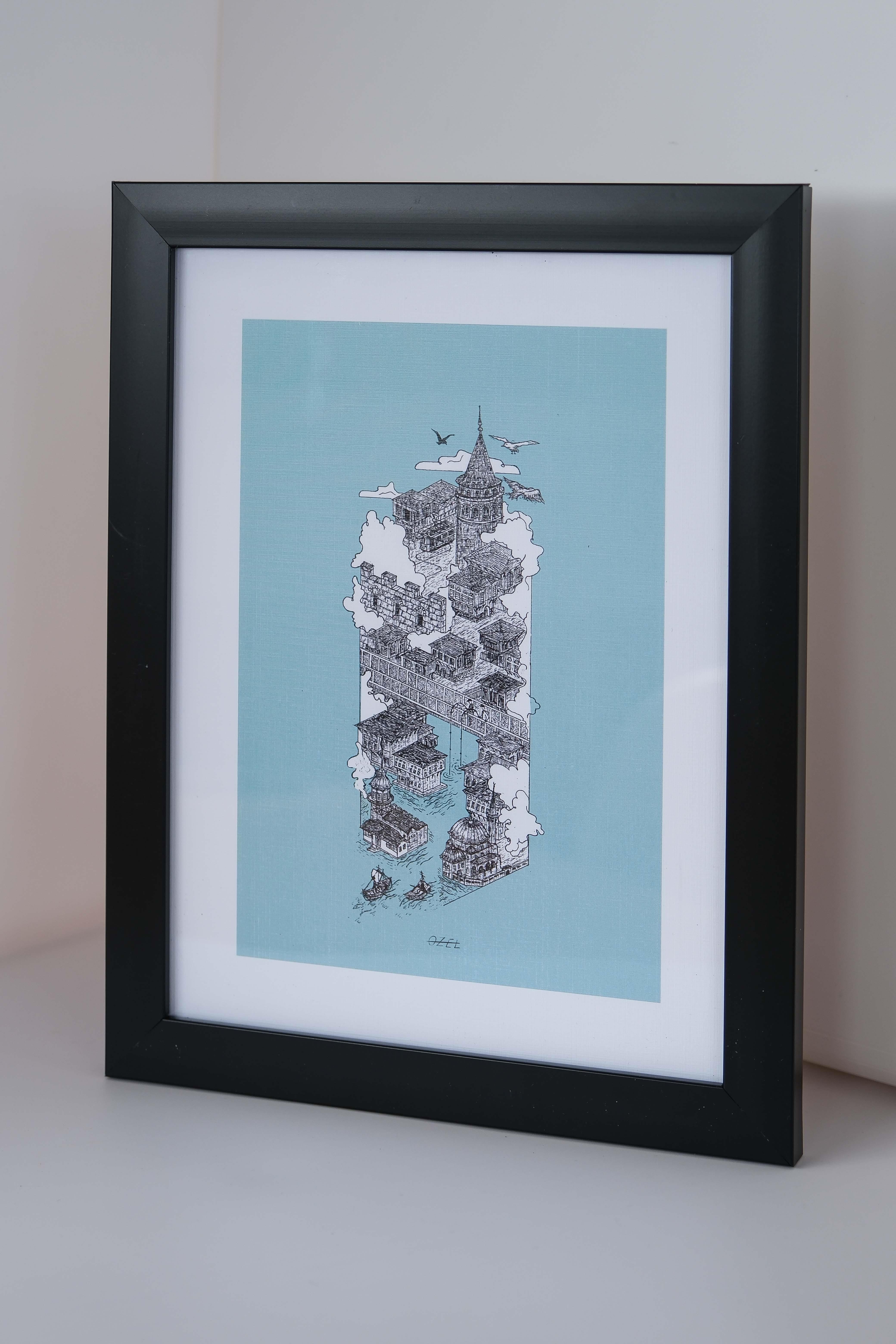 DEVR-İ DAİM TABLO-SİYAH