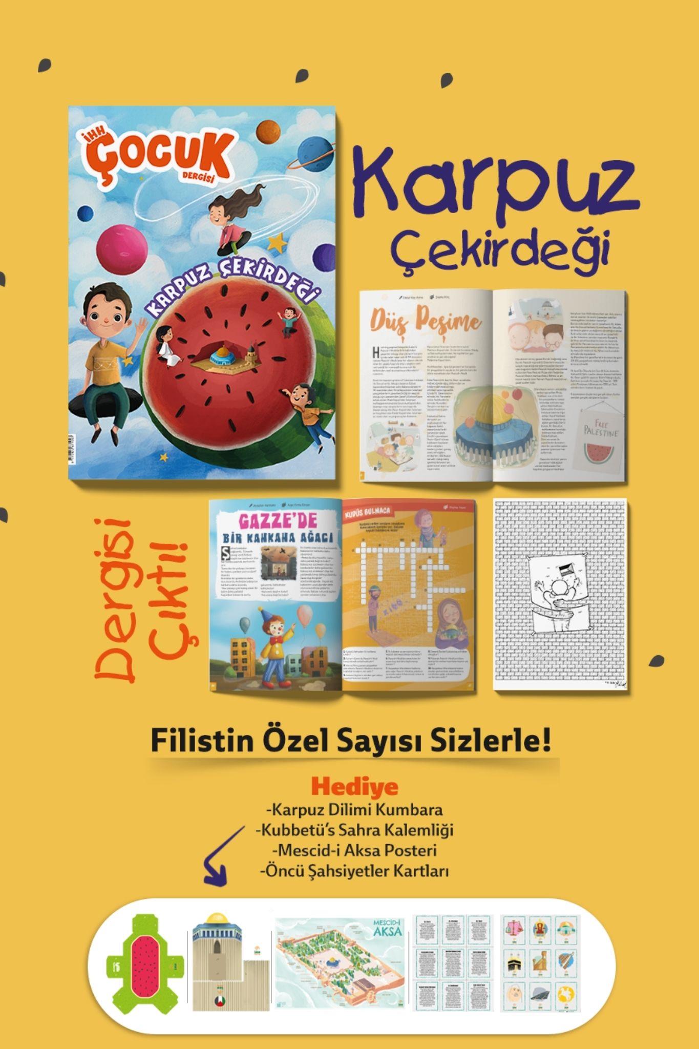 İHH ÇOCUK KARPUZ ÇEKİRDEĞİ DERGİSİ