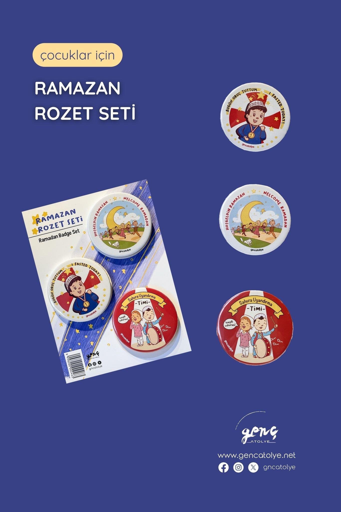 RAMAZAN ROZET SETİ ERKEK