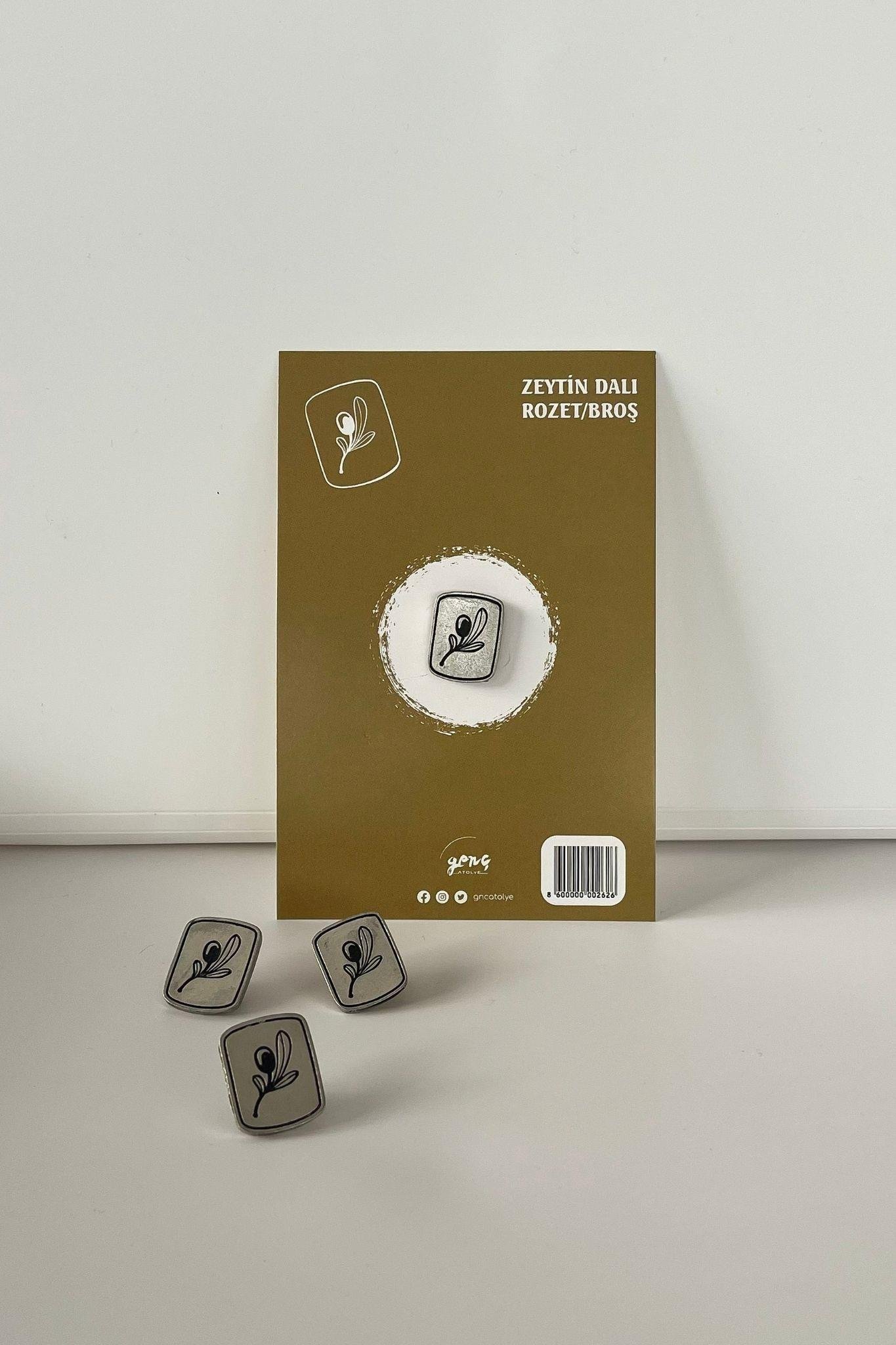 ZEYTİN DALI ROZET/BROŞ