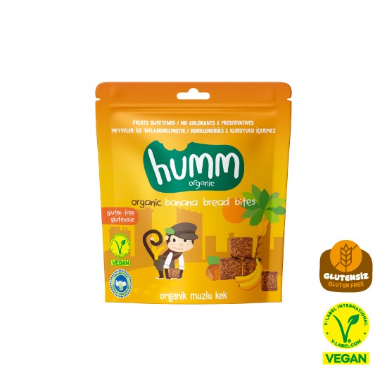 Organik Glutensiz Vegan Muzlu Kek - 30g