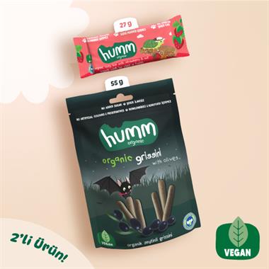 Organik Vegan Grissini & Yulaf Bar Atıştırmalık Paketi - 2 adet (2 çeşit)