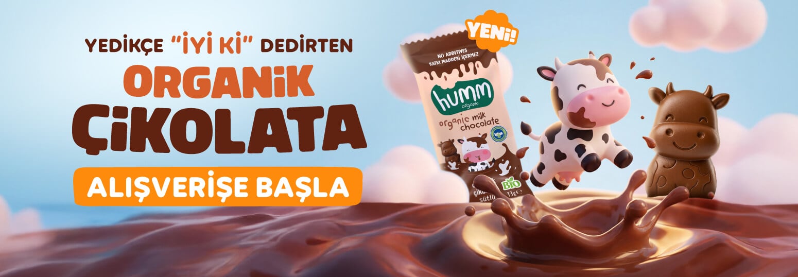 Yedikçe İyi Ki Dedirten Organik Çikolata 